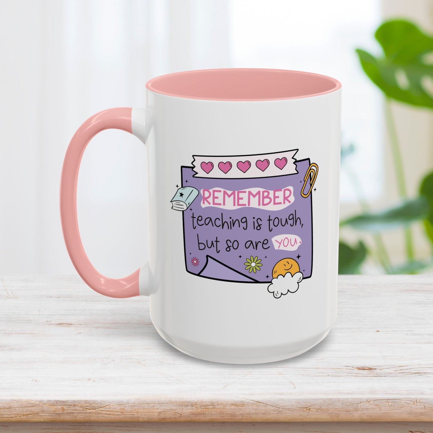 Trendy Motivational Teacher Mug