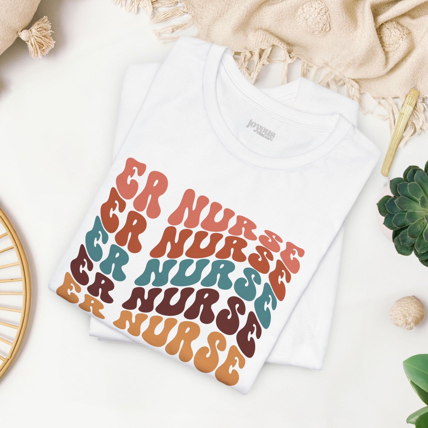 Groovy ER Nurse Shirt - Emergency Nurse Soft Cotton Tee