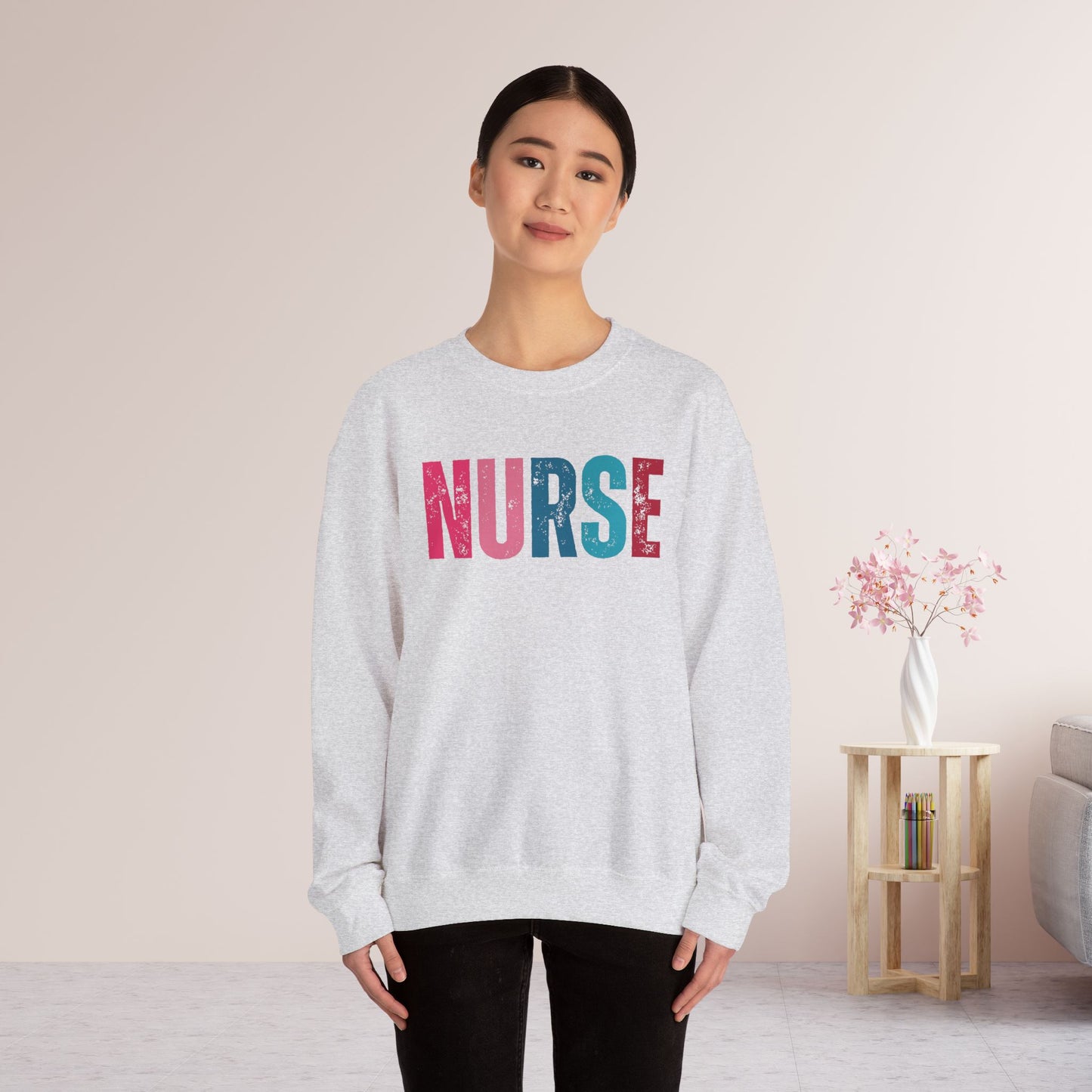 Trendy Nurse Sweatshirt for Registered Nurse