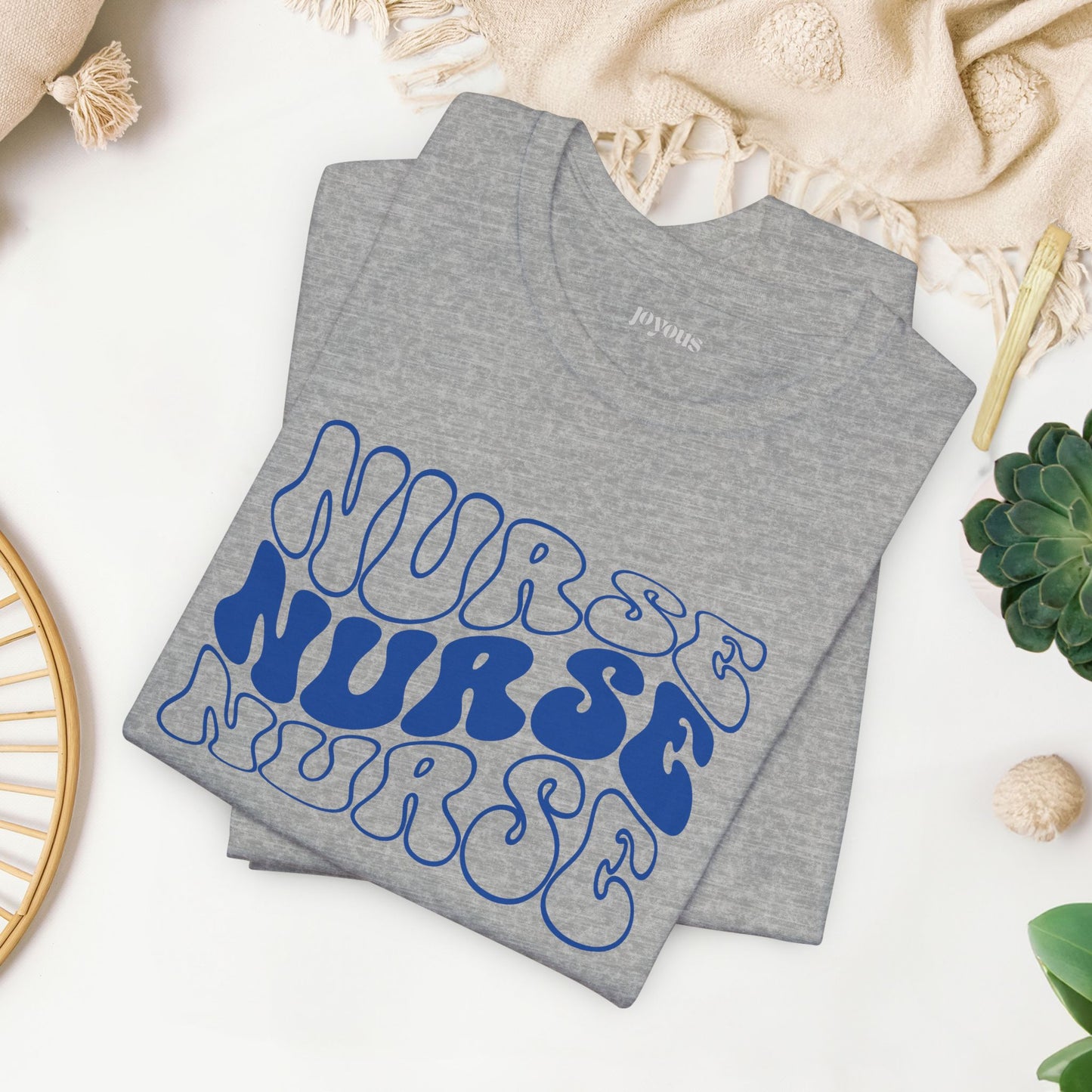 Groovy Nurse Shirt - Registered Nurse Soft Cotton Tee