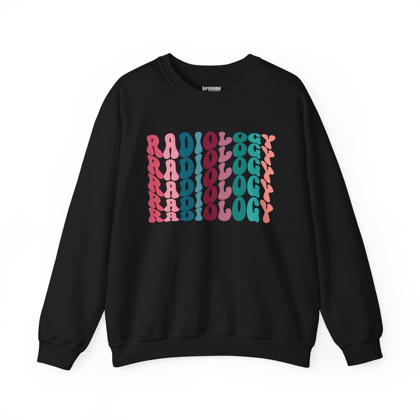 Groovy Colorful Radiology Sweatshirt for RAD Technician