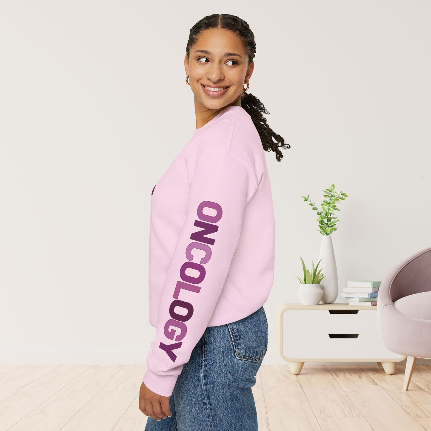 Unisex Purple Oncology Sweatshirt