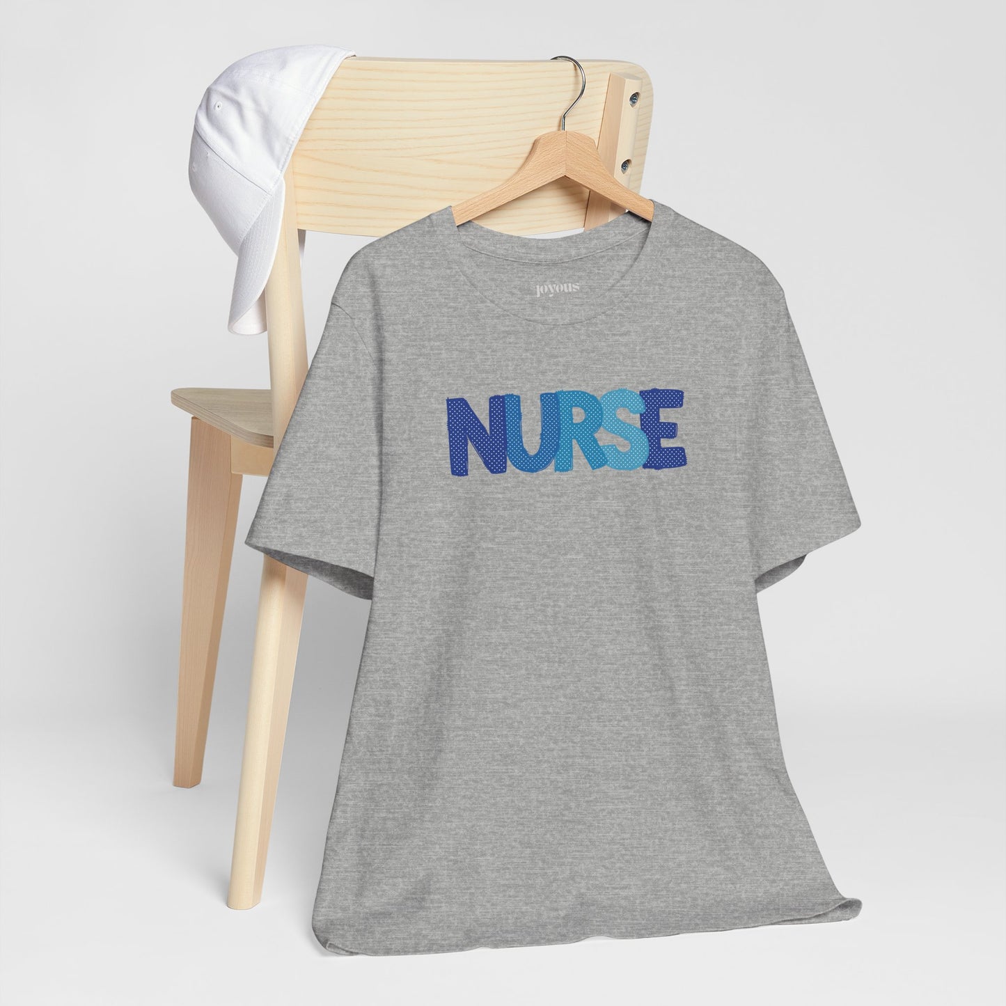 Polka Dot Nurse Shirt - Registered Nurse Soft Cotton Tee