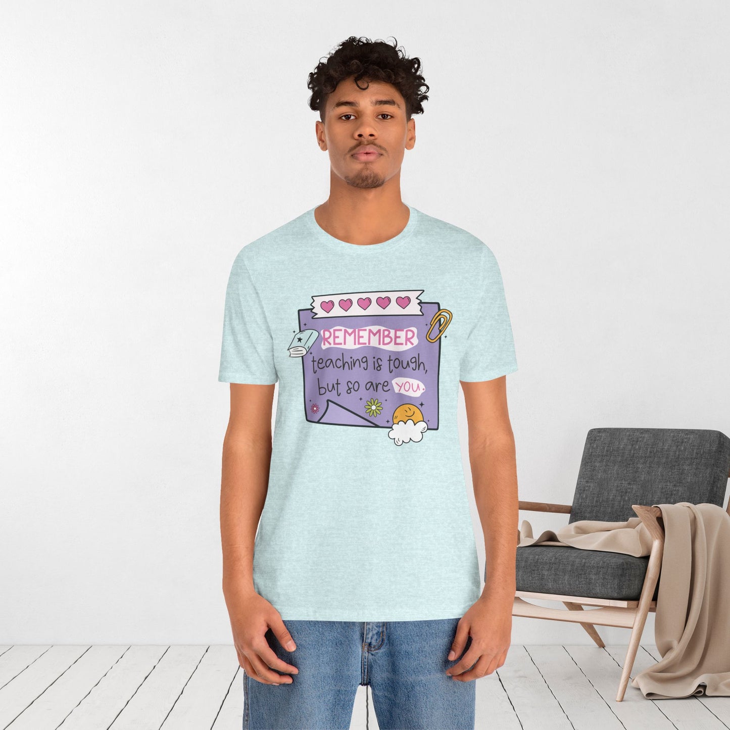 Trendy Motivational Teacher Soft Cotton Tee