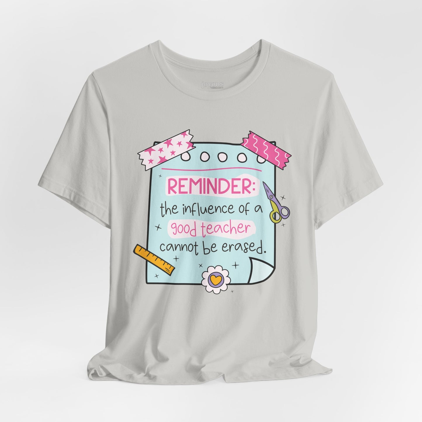 Trendy Motivational Teacher Soft Cotton Tee