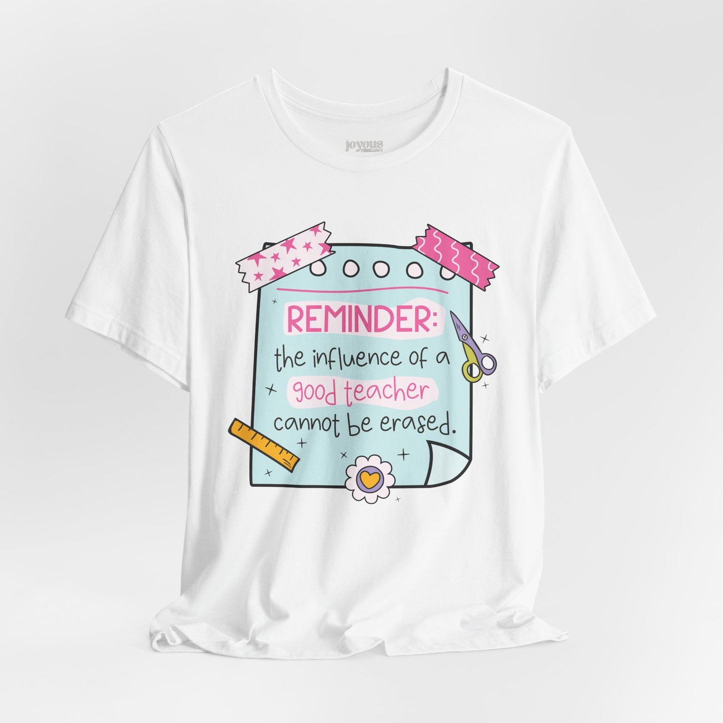 Trendy Motivational Teacher Soft Cotton Tee