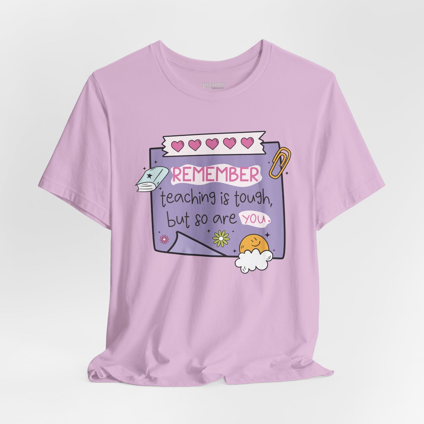 Trendy Motivational Teacher Soft Cotton Tee