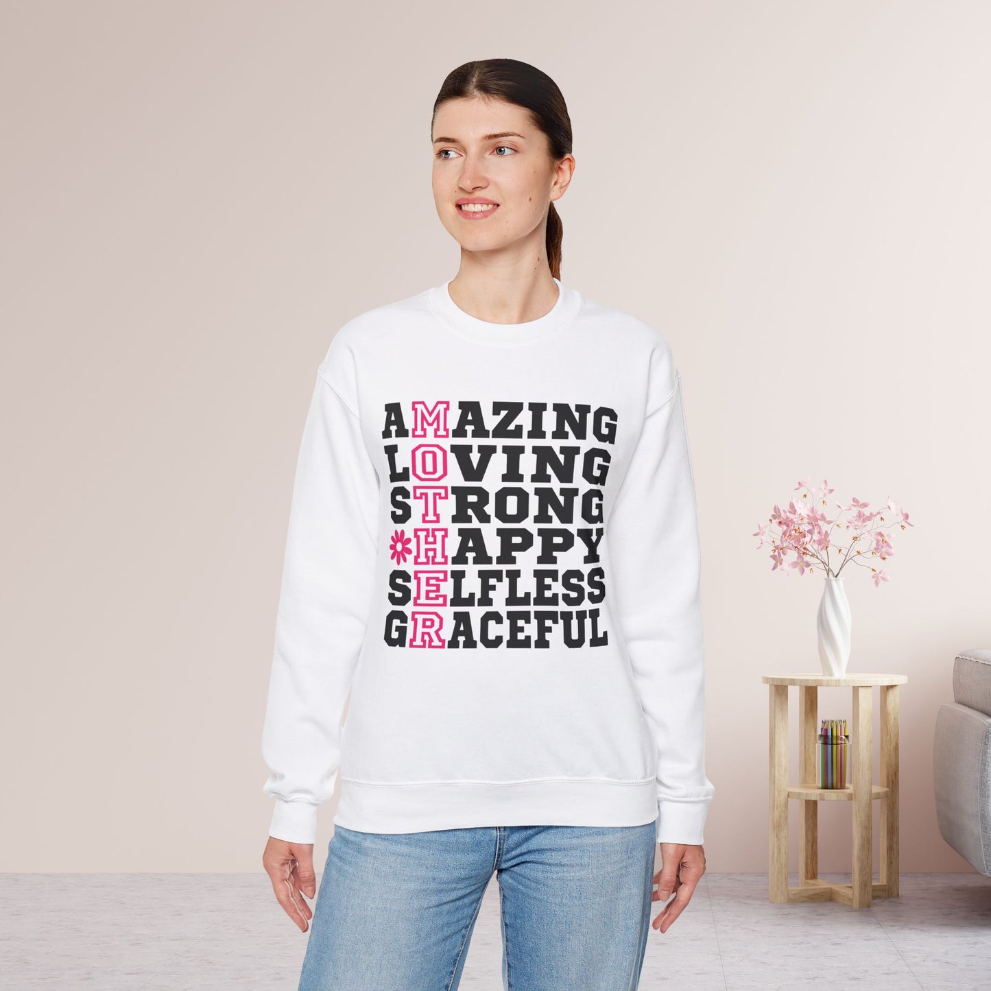 Mother Sweatshirt - Mama Sweatshirt - Mom Crewneck Pullover