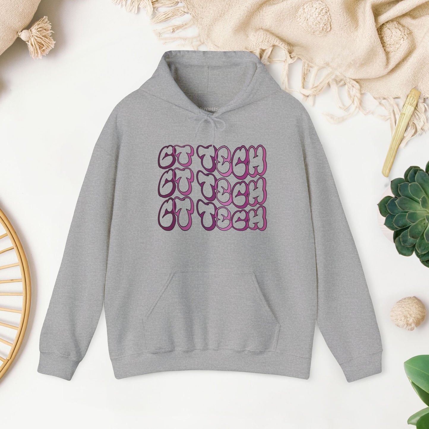 Groovy Purple CT Tech Hoodie - CT Technologist Hoodie