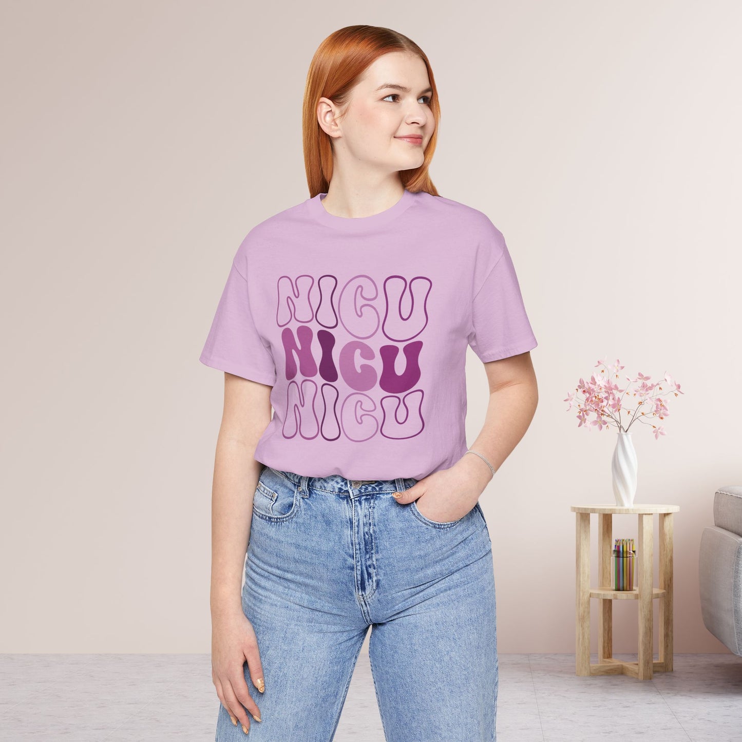 Groovy NICU Shirt - Neonatal ICU Nurse Soft Cotton Tee