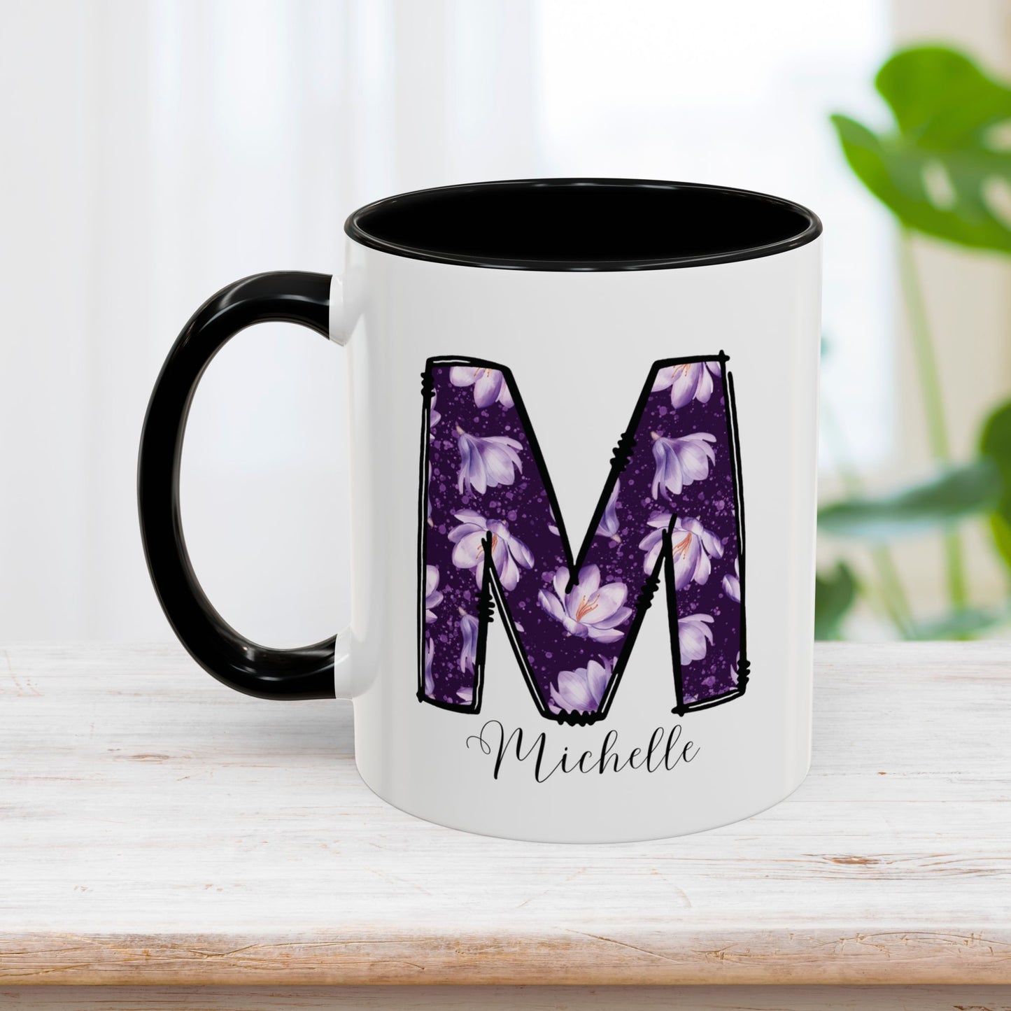 Custom Name Initial Letter Mug - Personalized Gifts A-Z