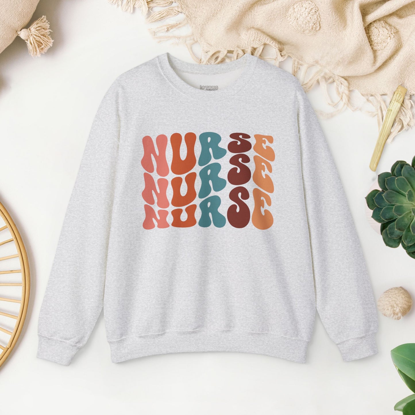 Groovy Unisex Nurse Sweatshirt