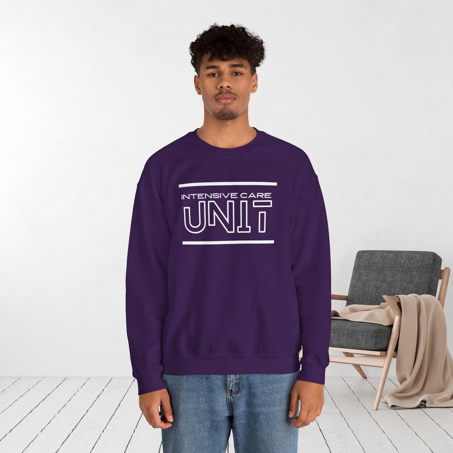 Intensive Care Unit Sweatshirt for ICU Nurse