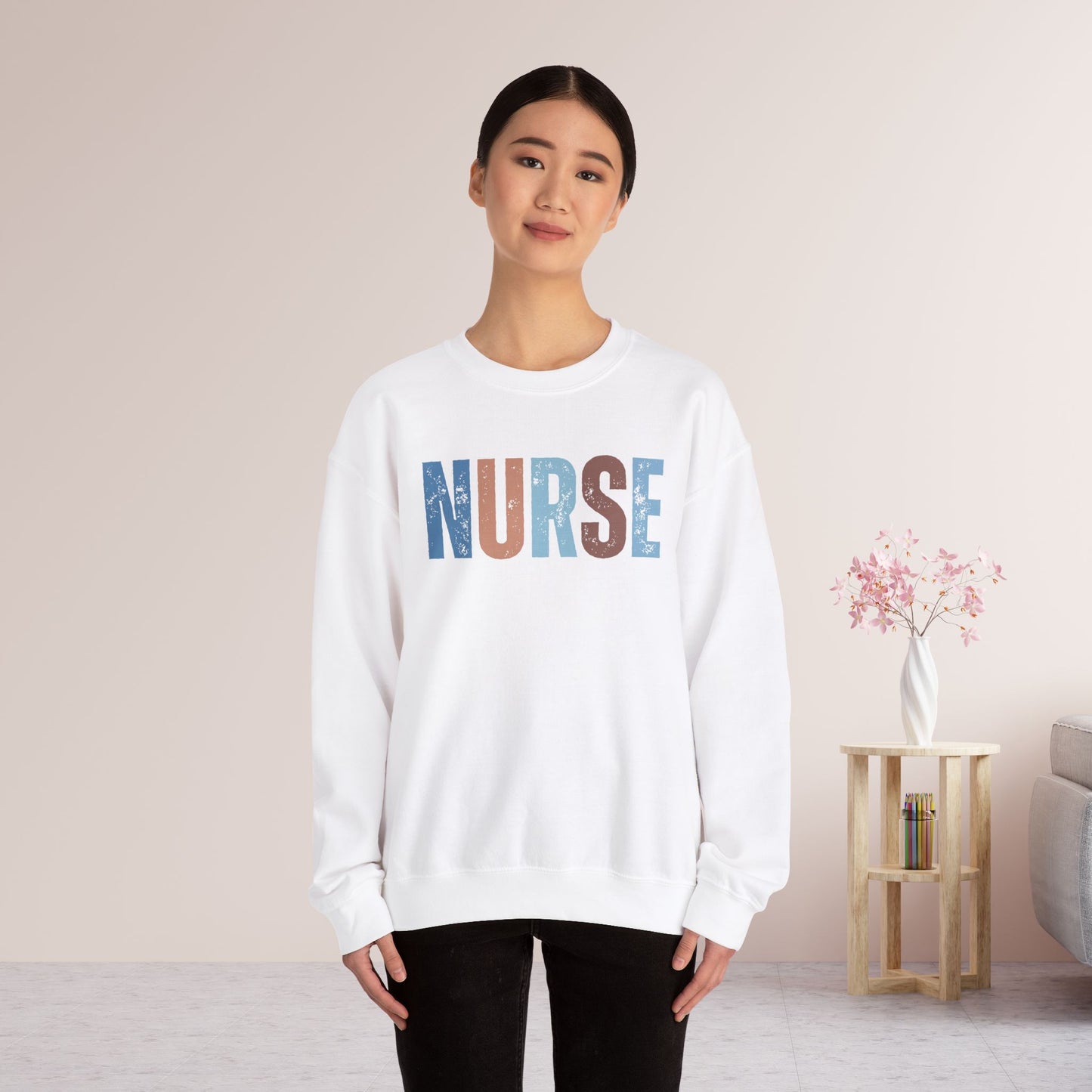 Registered Nurse Sweatshirt - Retro Nurse Sweater