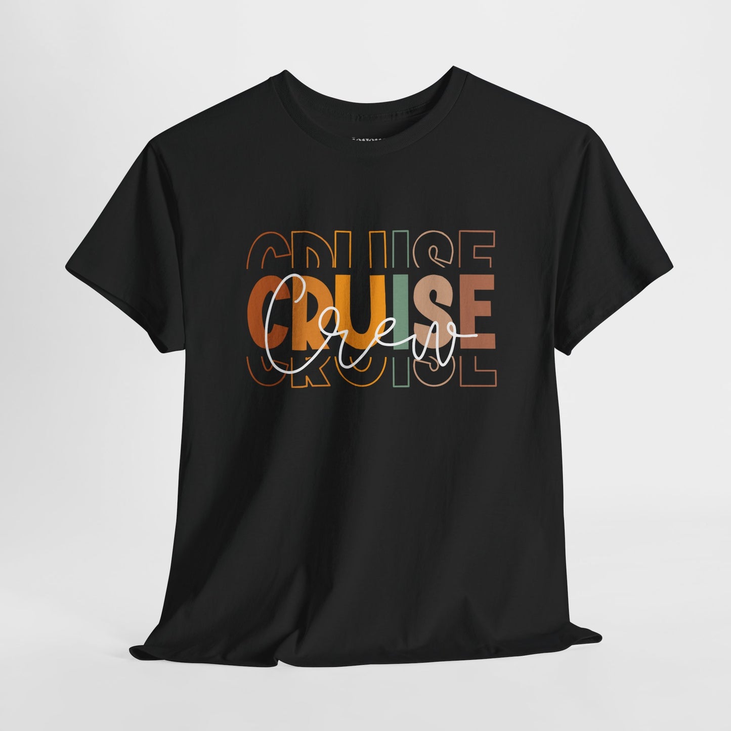 Family Cruise Crew Shirt - Cruise Vacation Heavy Cotton Tee