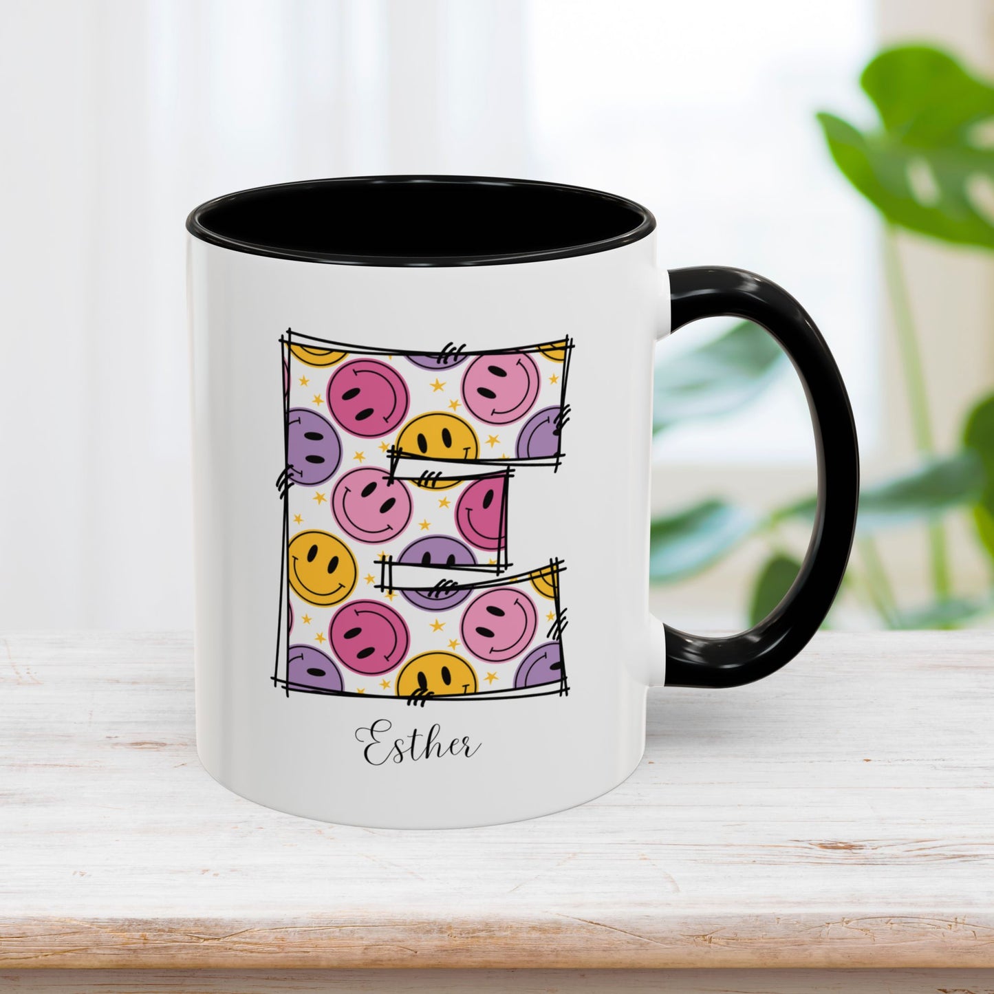 Custom Name Initial Letter Mug - Personalized Gifts A-Z