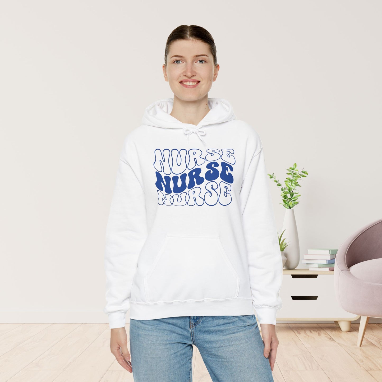 Groovy Nurse Hoodie - Registered Nurse Hoodie