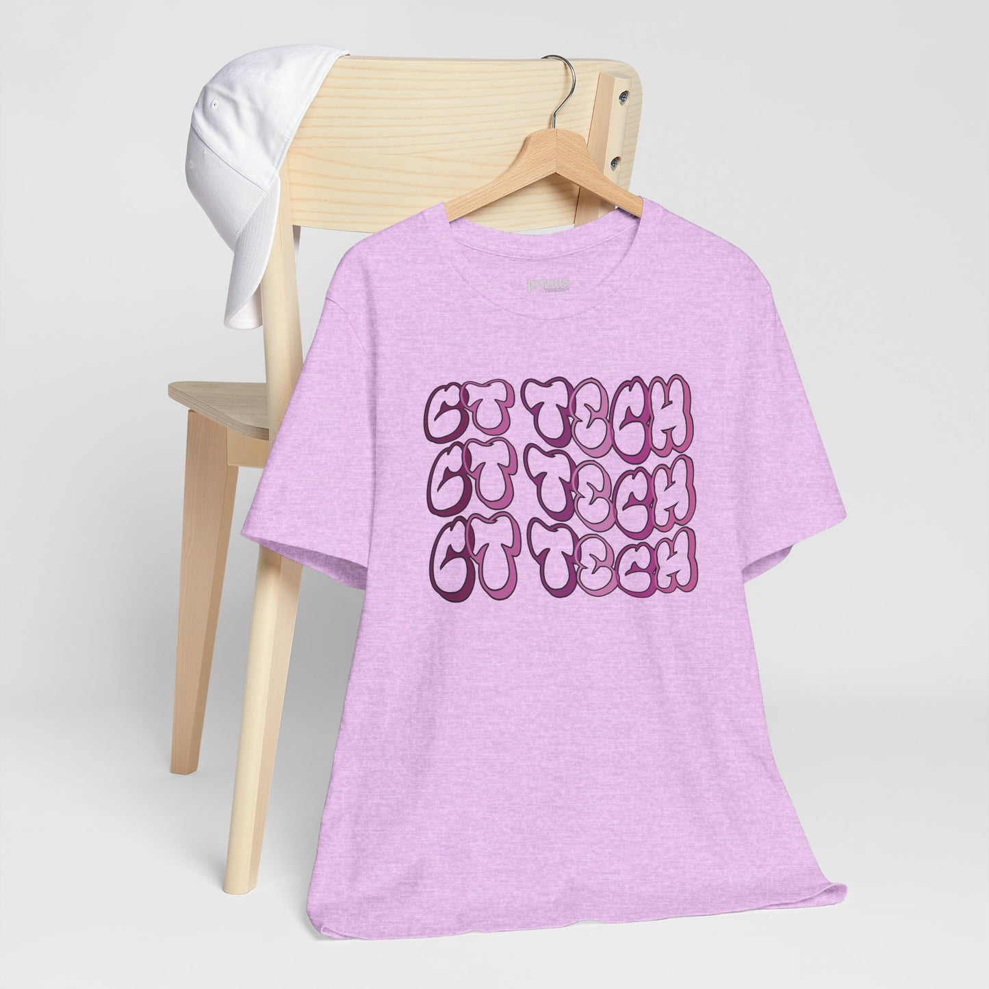 Groovy Purple CT Tech Shirt - CT Technologist Soft Cotton Tee