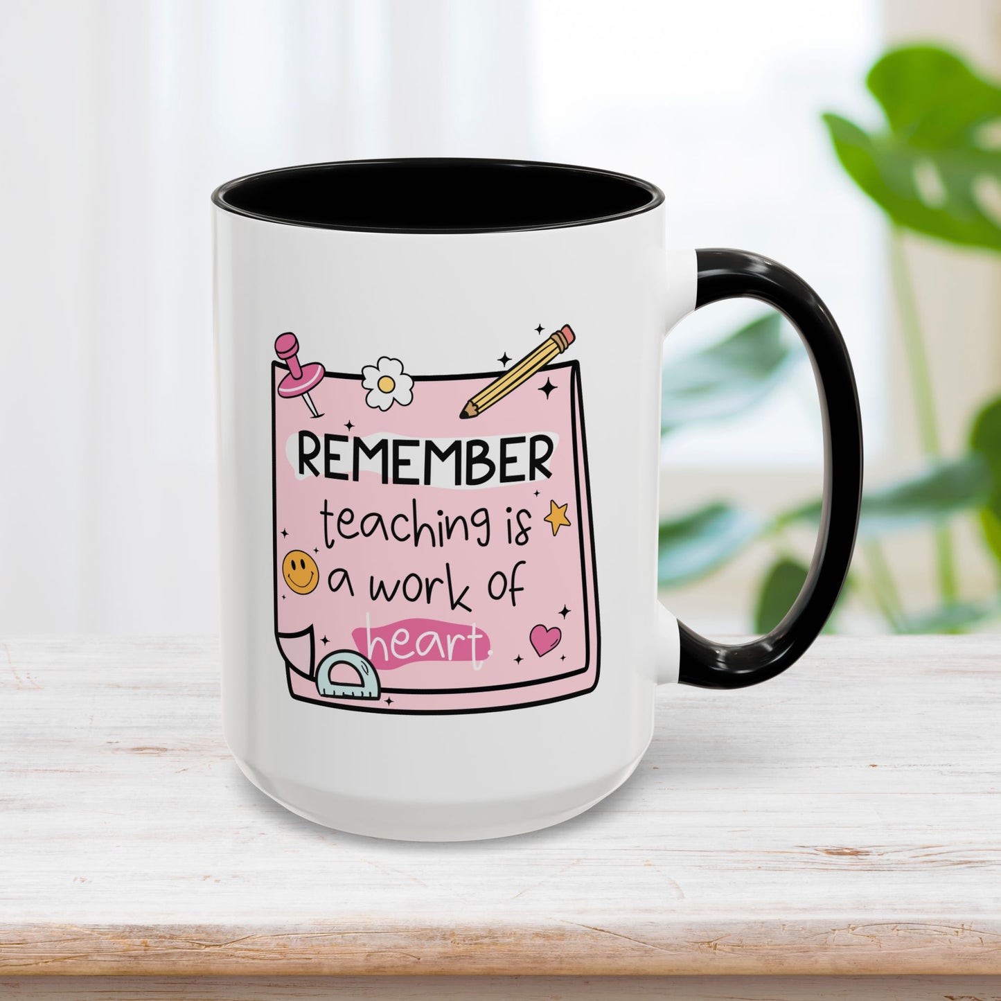 Trendy Motivational Teacher Mug