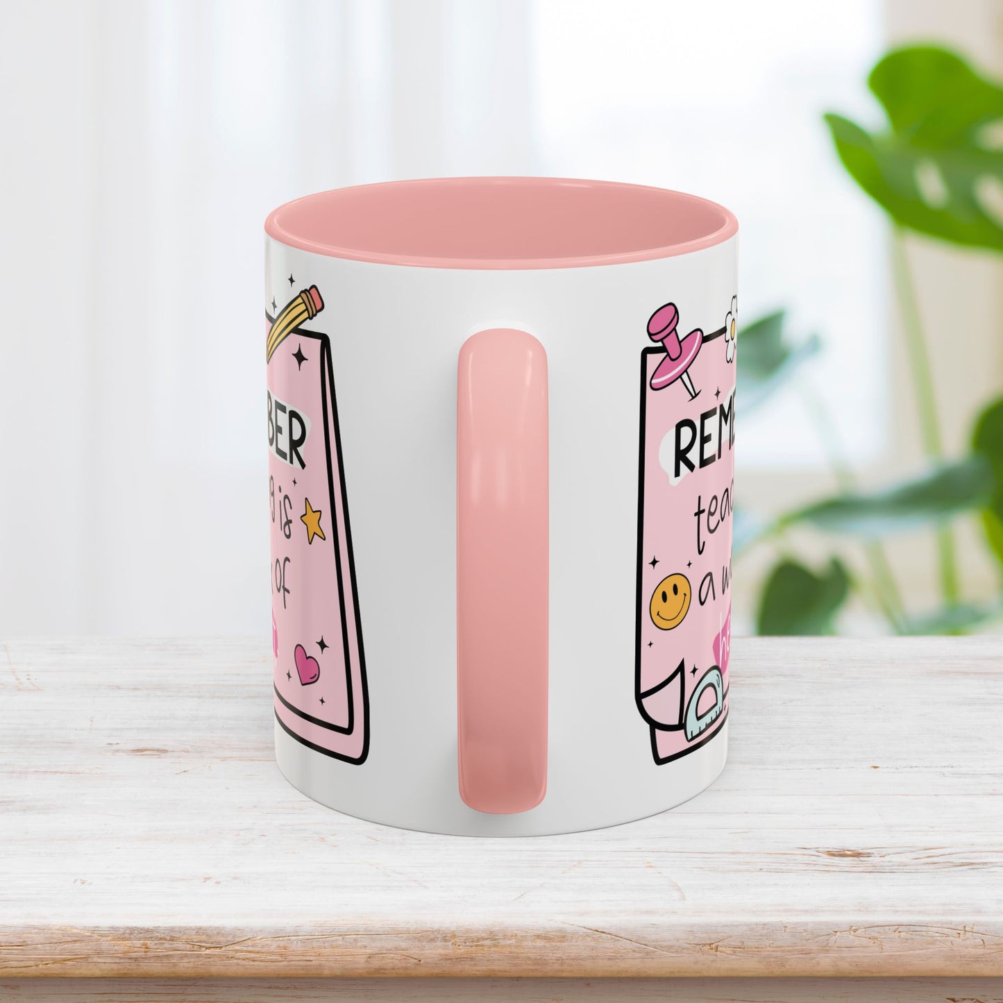 Trendy Motivational Teacher Mug