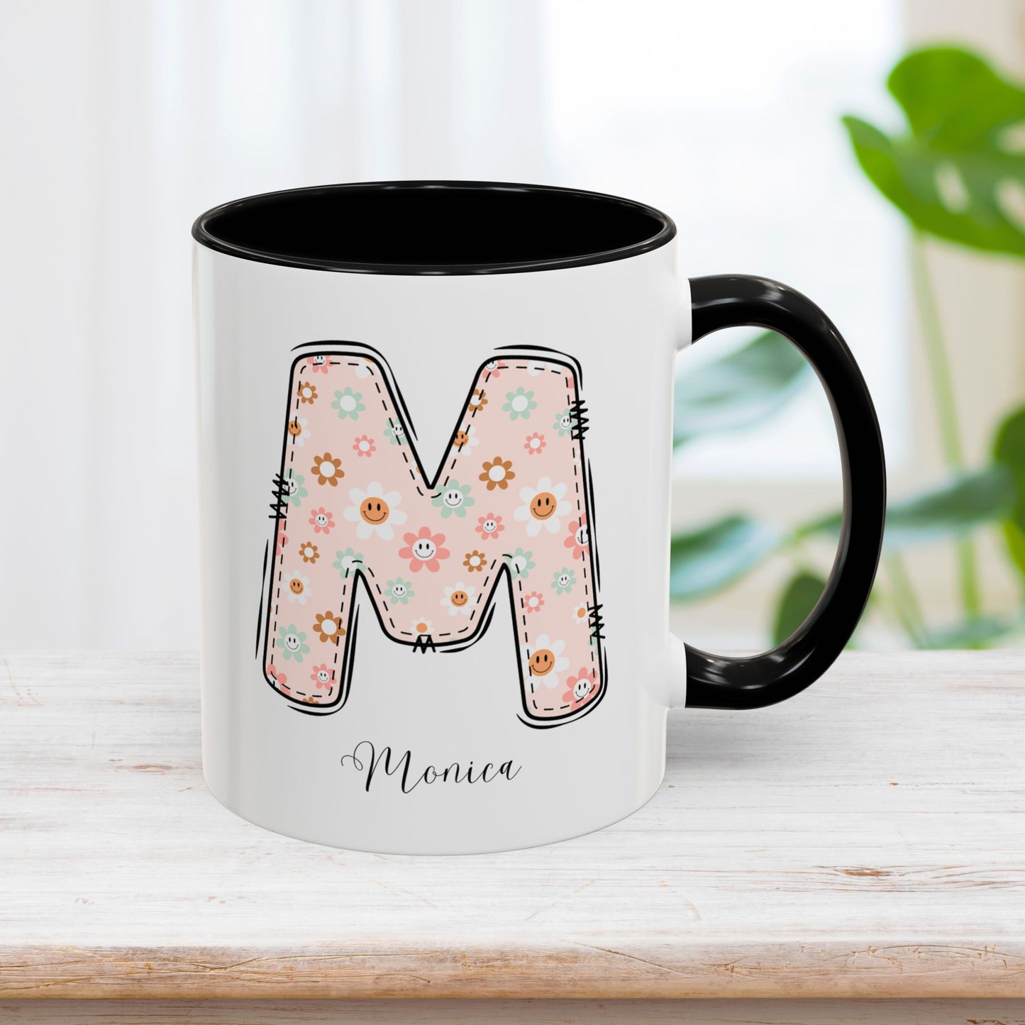 Custom Name Initial Letter Mug - Personalized Gifts A-Z