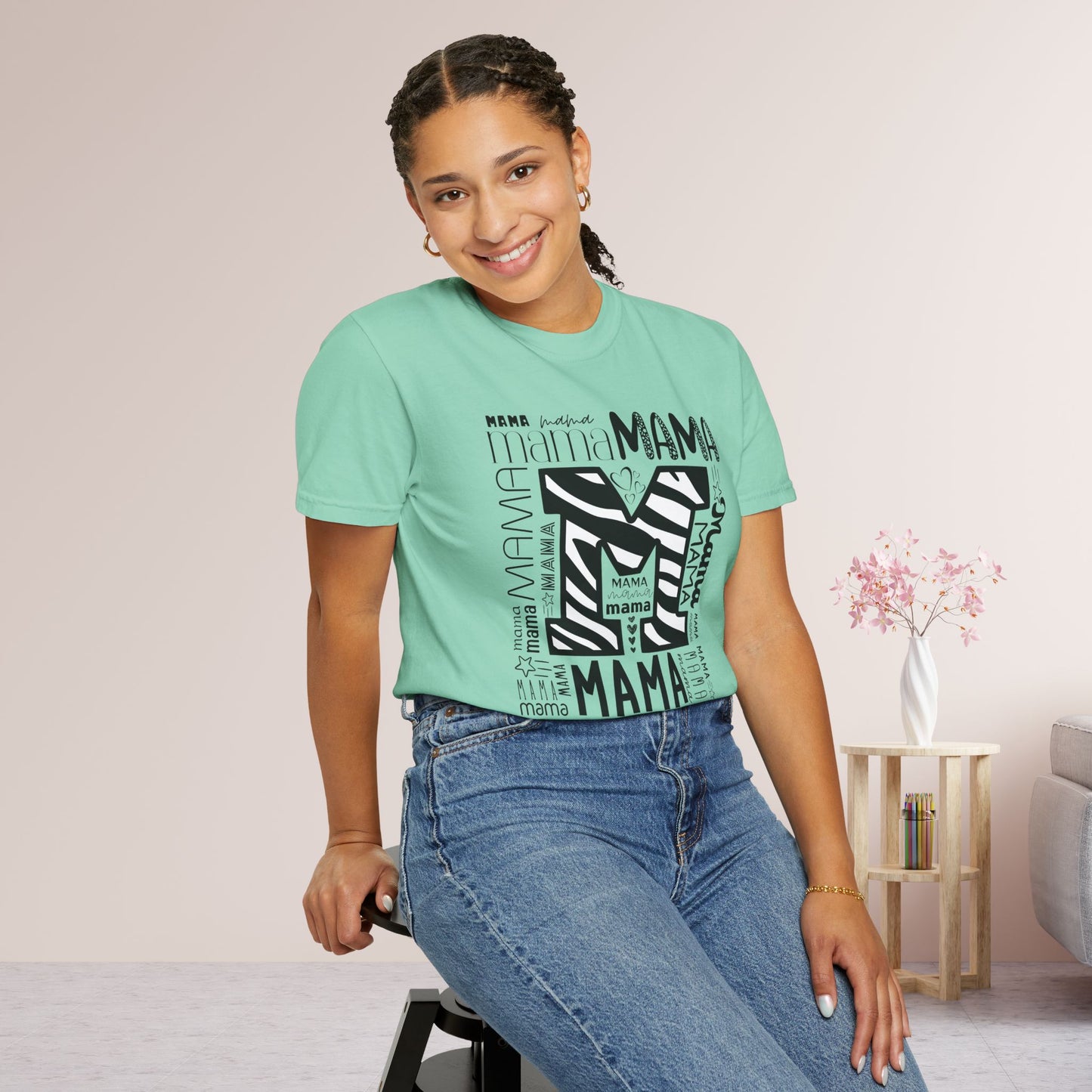 Comfort Colors Mama Shirt