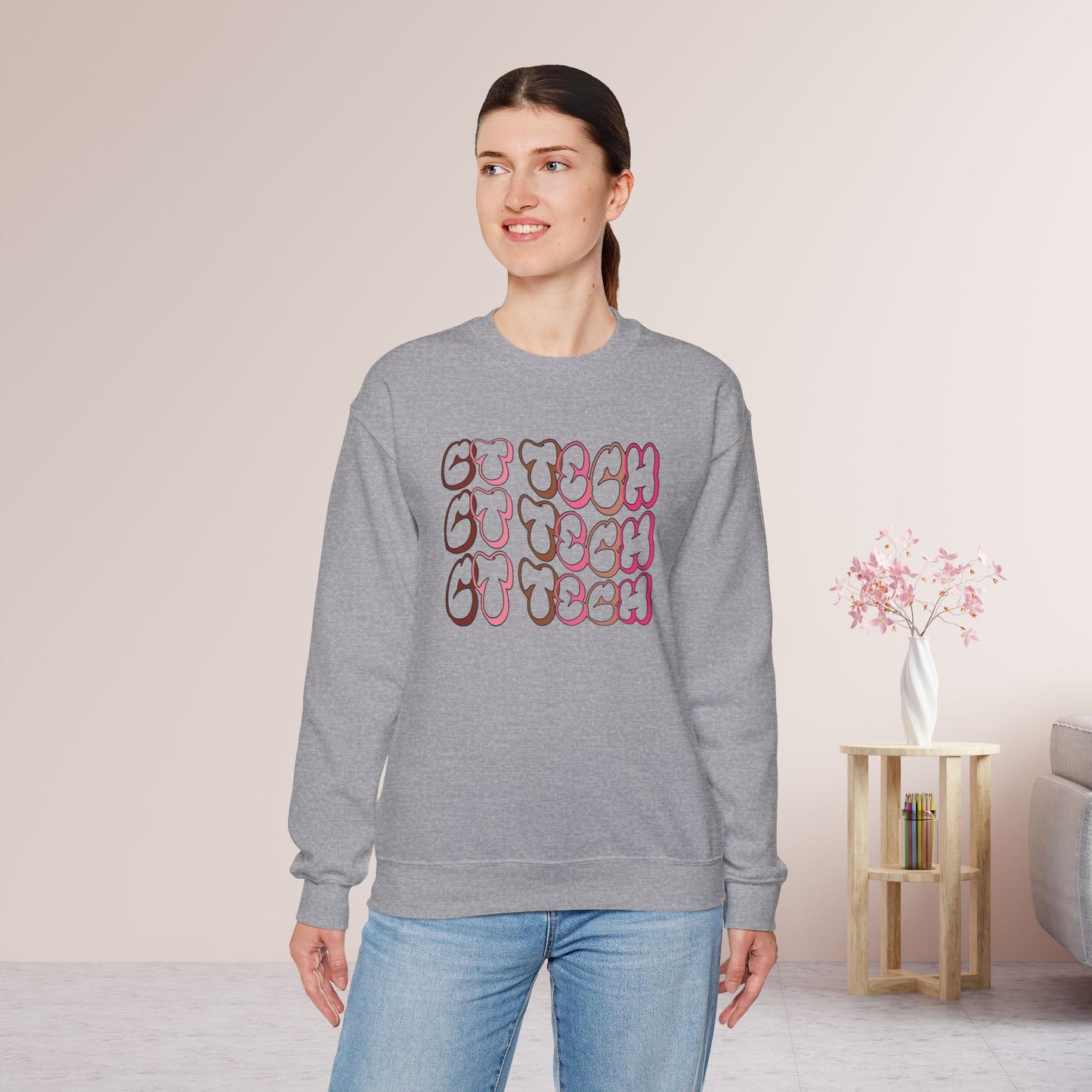 Groovy Colorful CT Tech Sweatshirt - CT Technologist Sweater