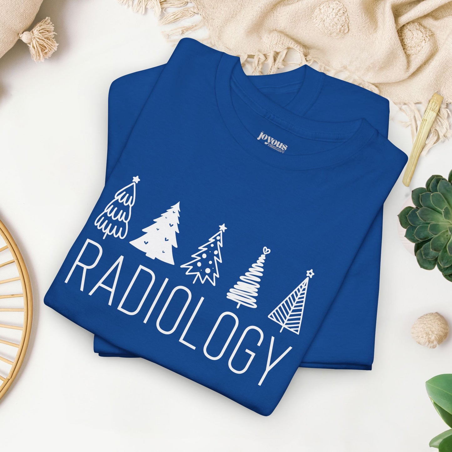 Christmas Tree Radiology Heavy Cotton Tee