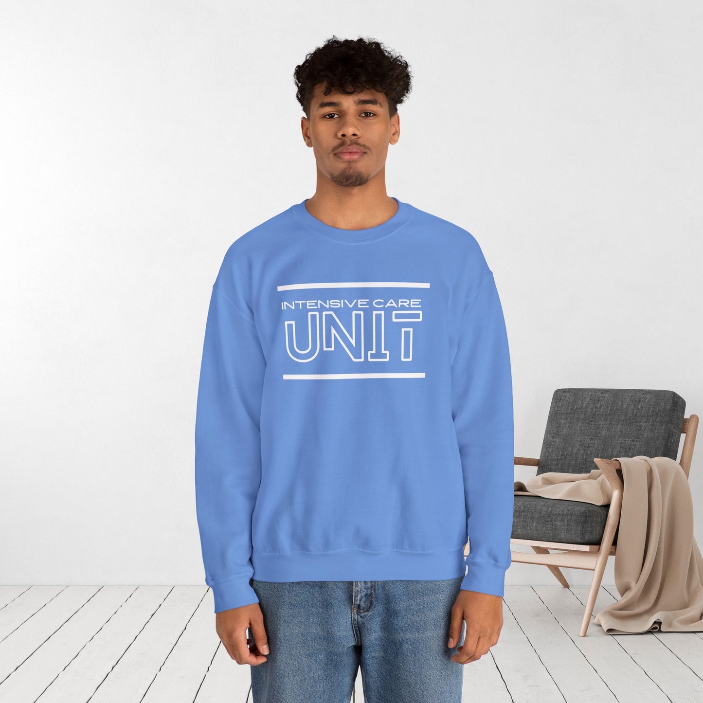 Intensive Care Unit Sweatshirt for ICU Nurse