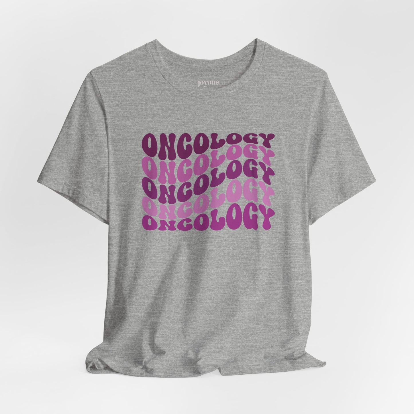 Purple Groovy Oncology Soft Cotton Tee