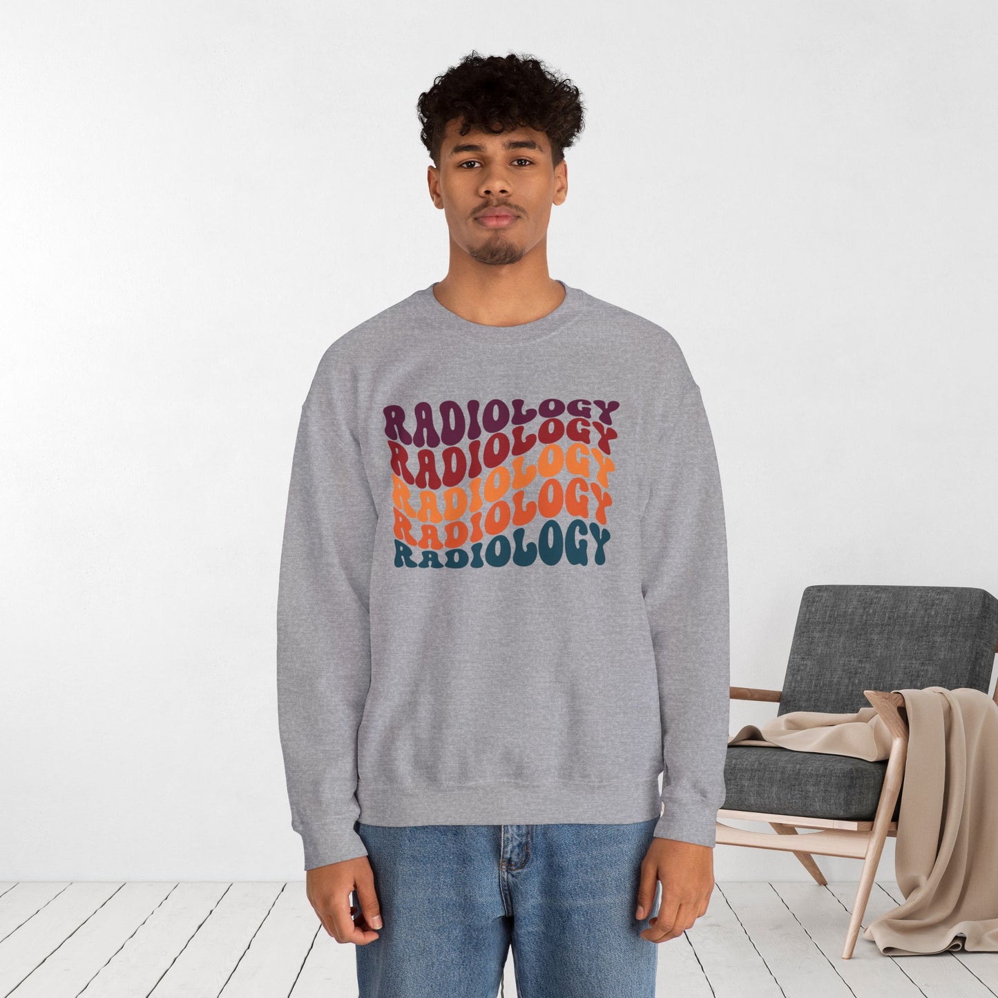 Groovy Radiology Sweatshirt for RAD Technician