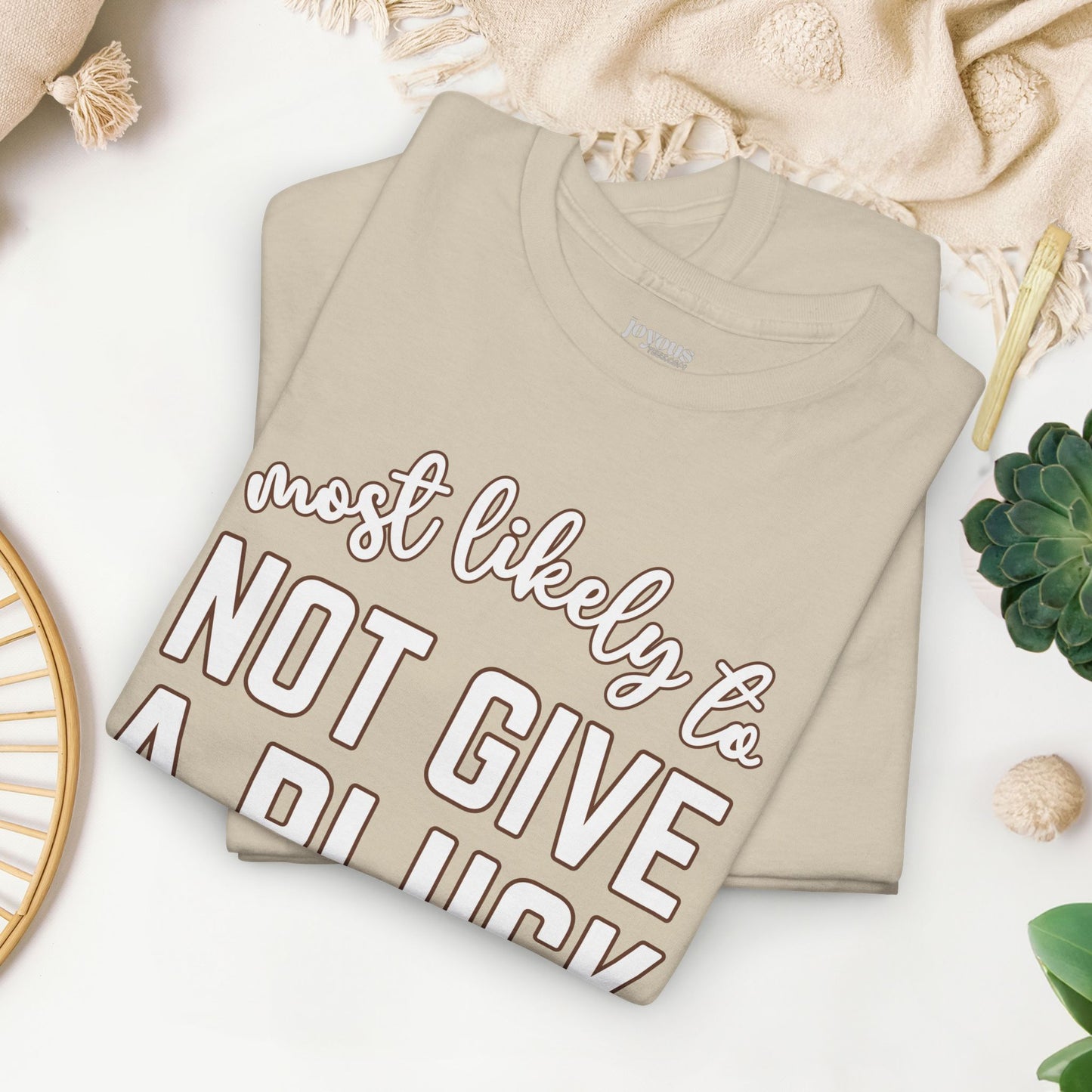 Funny Thanksgiving Shirt - Most Likely To Not Give a Pluck Heavy Cotton Tee