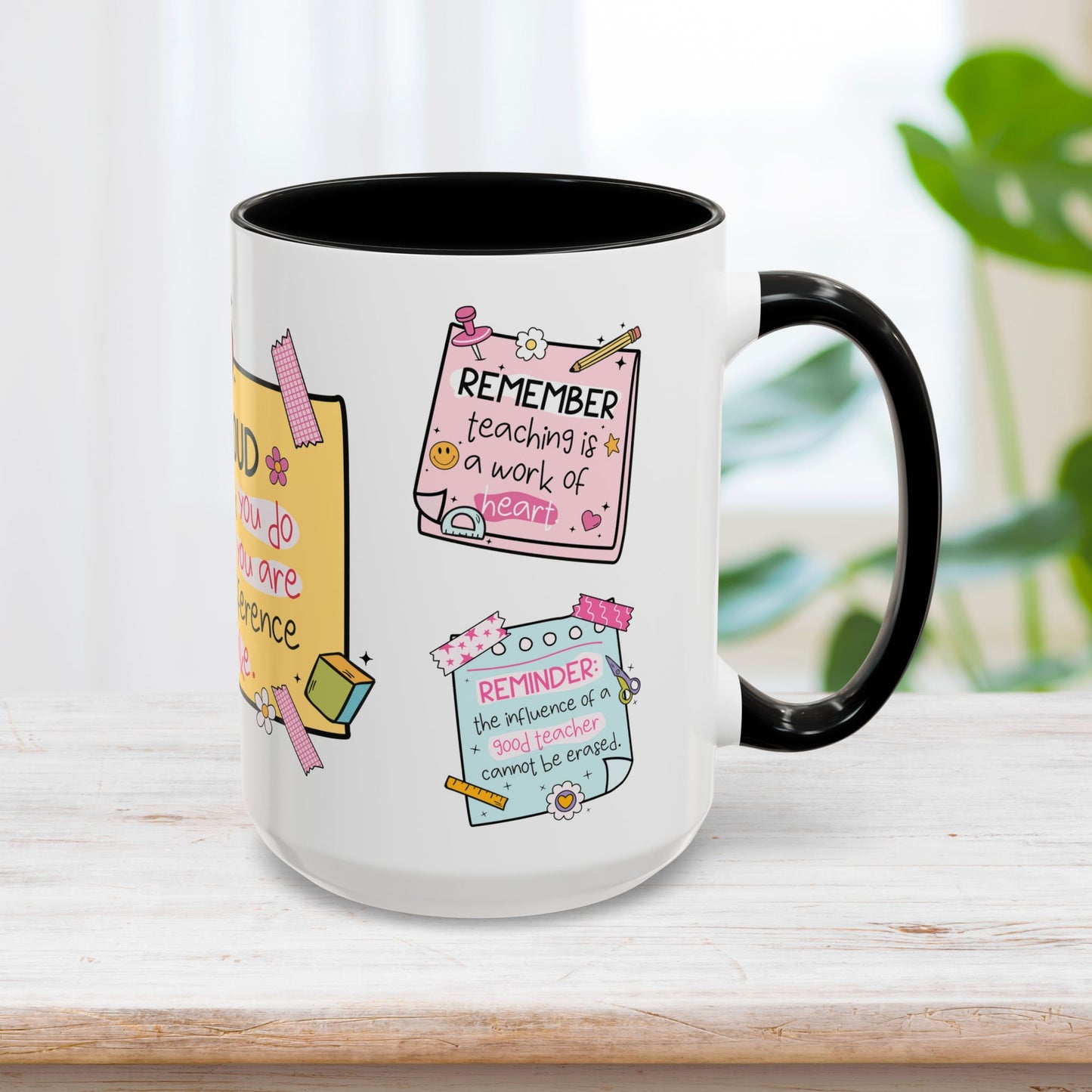 Trendy Motivational Teacher Mug