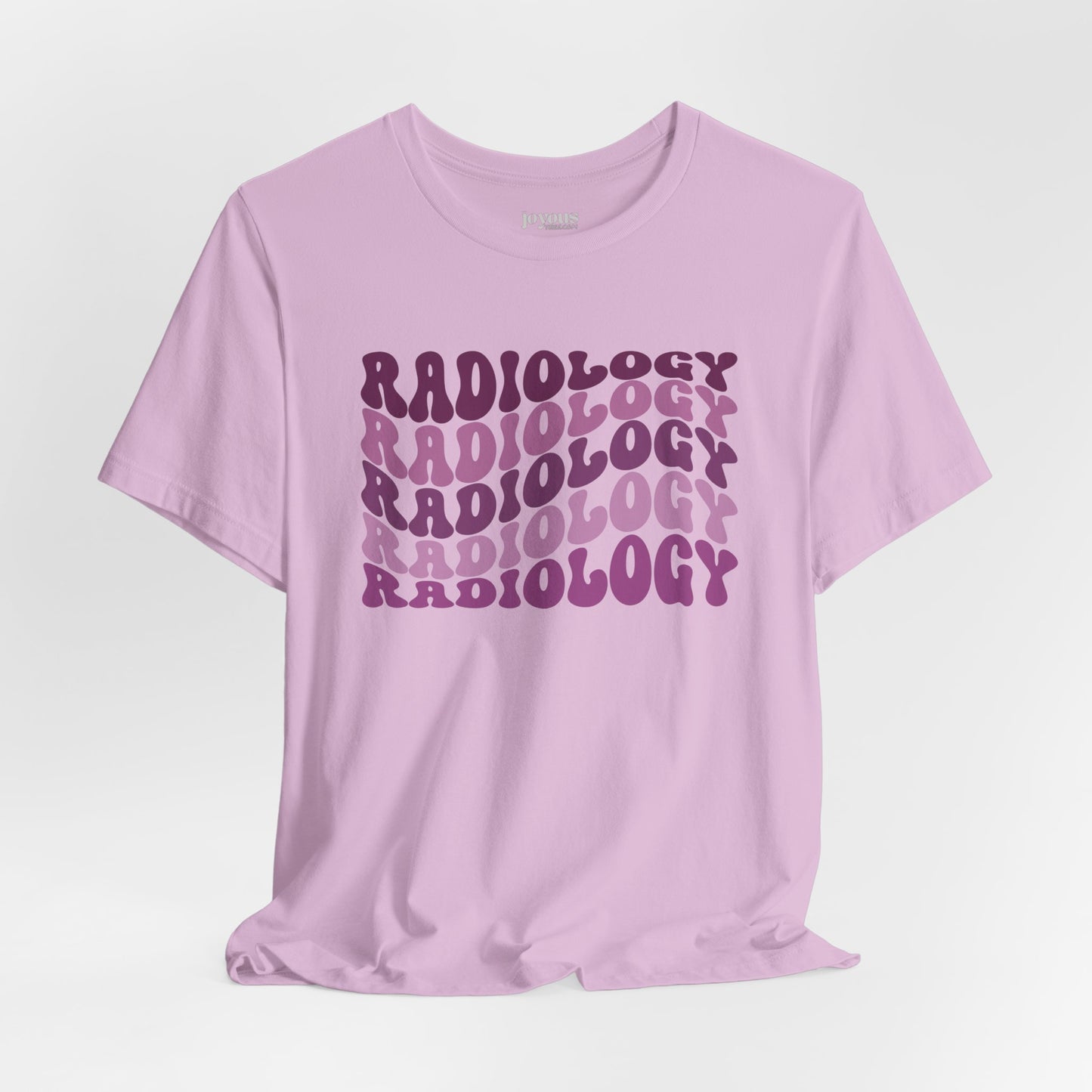 Groovy Purple Radiology Soft Cotton Tee