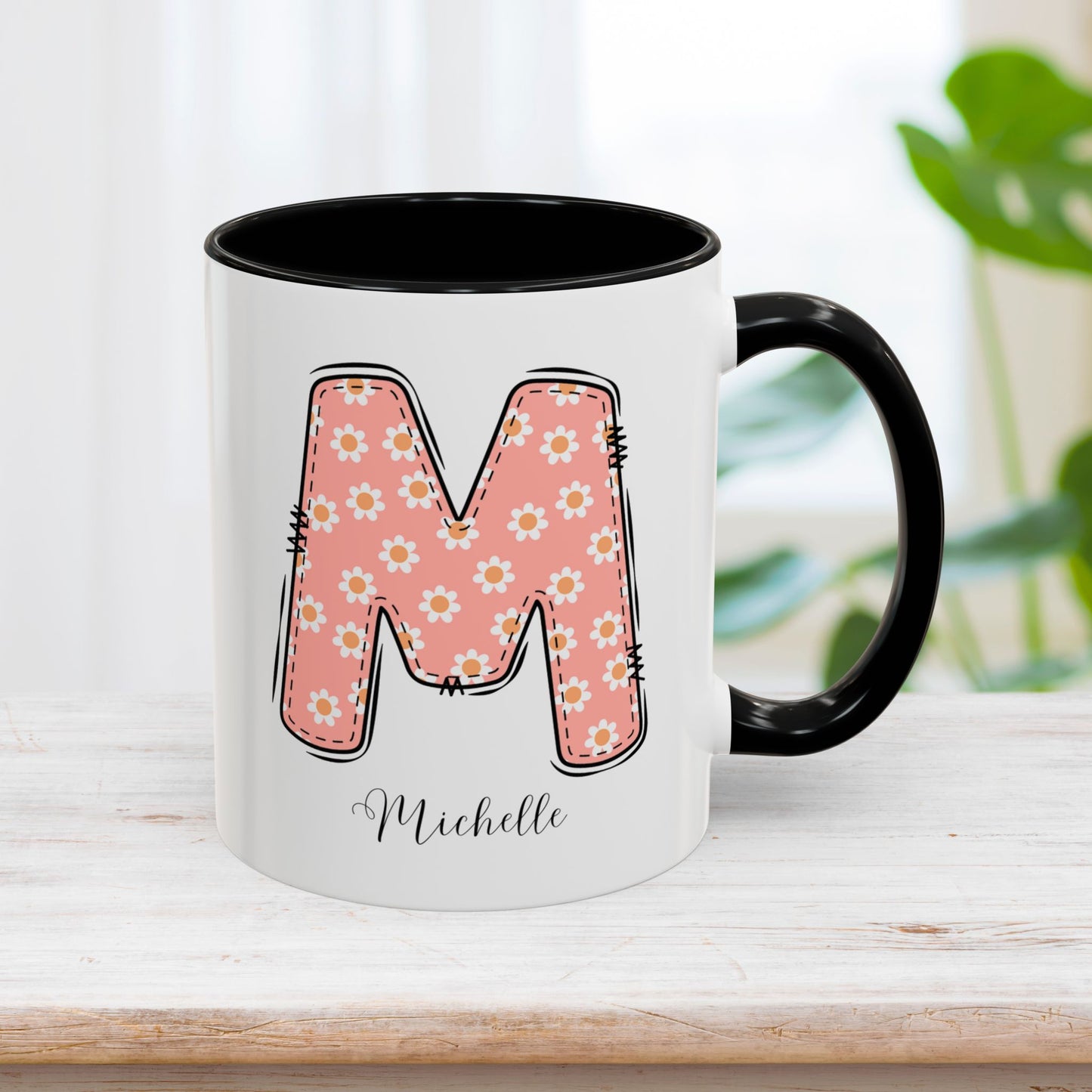 Custom Name Initial Letter Mug - Personalized Gifts A-Z