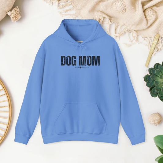 Custom Dog Mom Hoodie with Dogs Name - Personalized Gift for Dog Mom