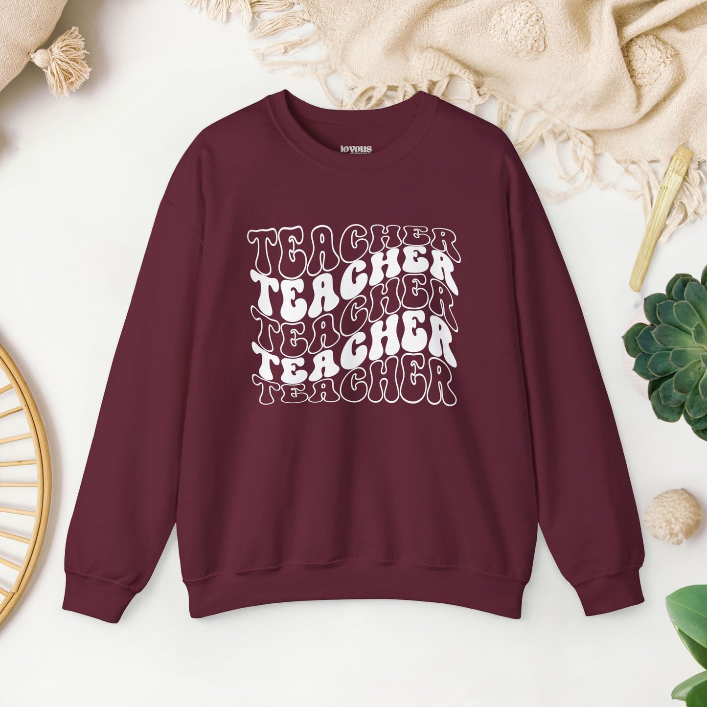 Groovy Unisex Teacher Sweatshirt