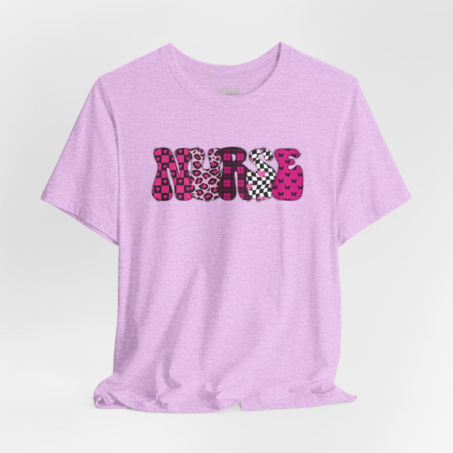 Groovy Font Nurse Shirt - Registered Nurse Soft Cotton Tee