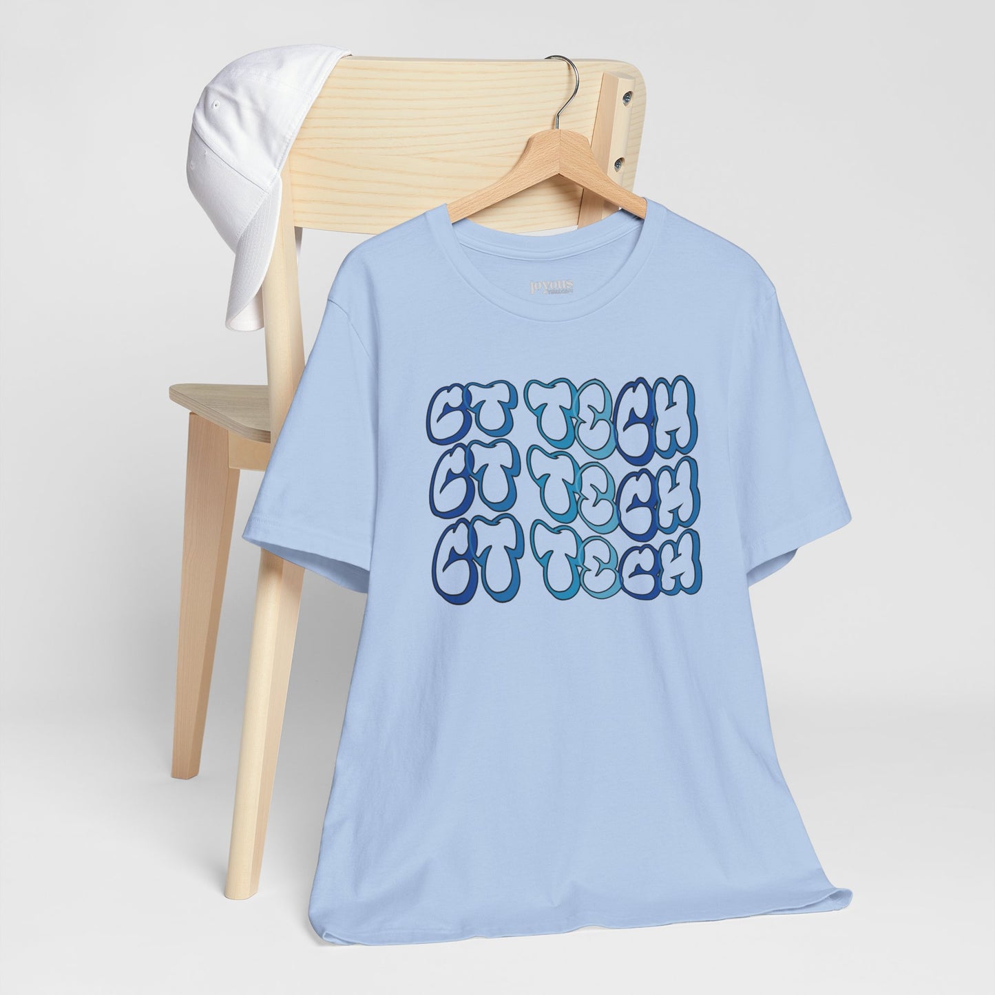 Groovy Blue CT Tech Shirt - CT Technologist Soft Cotton Tee