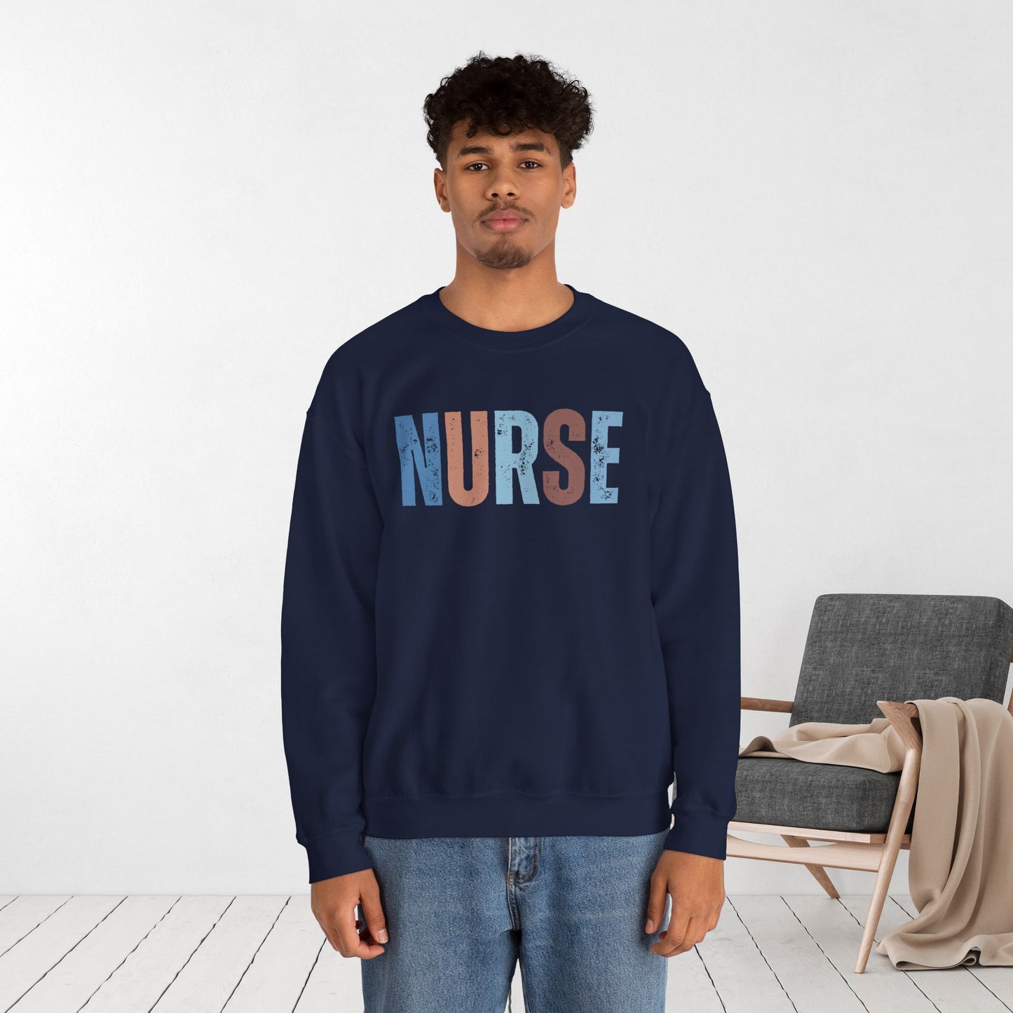 Registered Nurse Sweatshirt - Retro Nurse Sweater