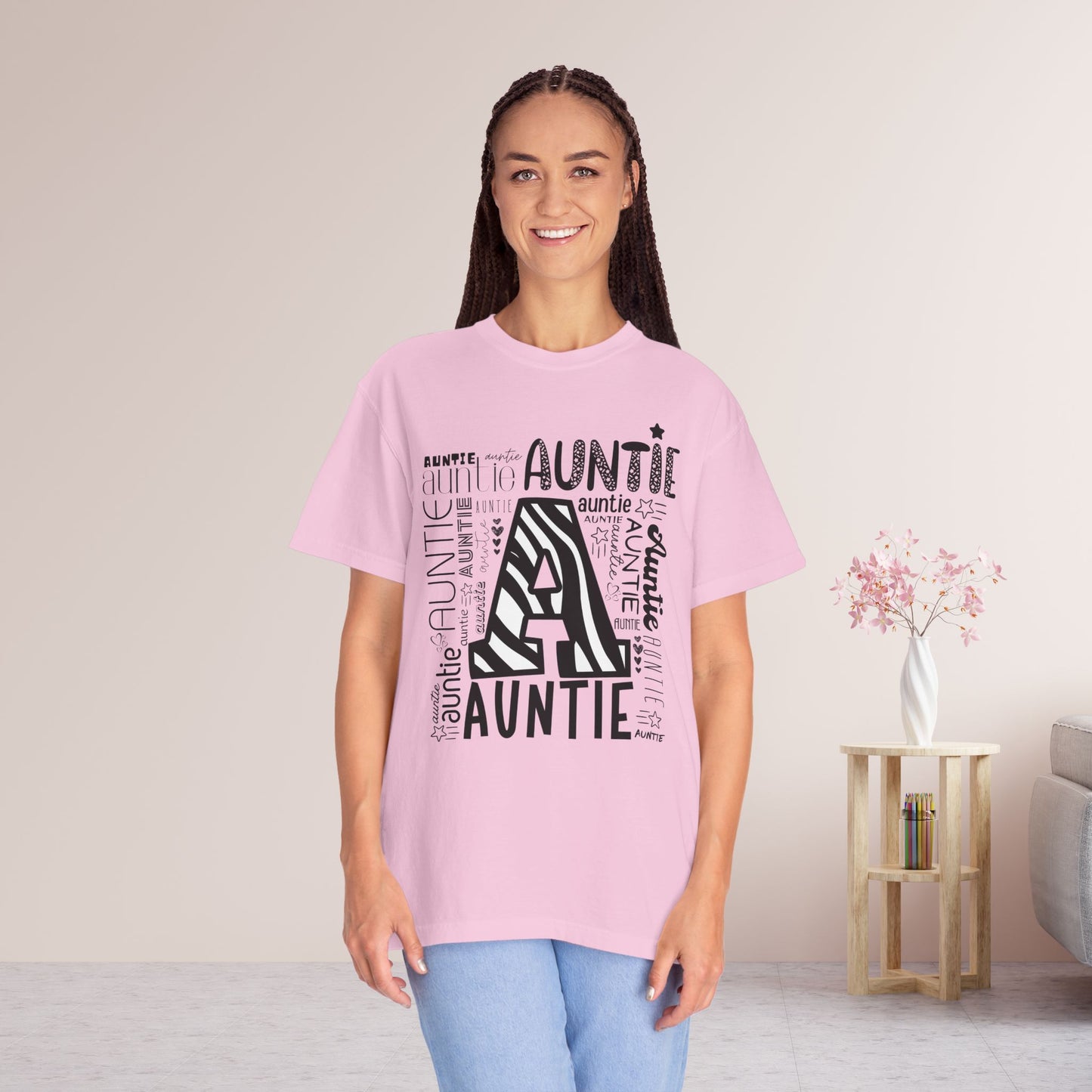 Comfort Colors Auntie Shirt