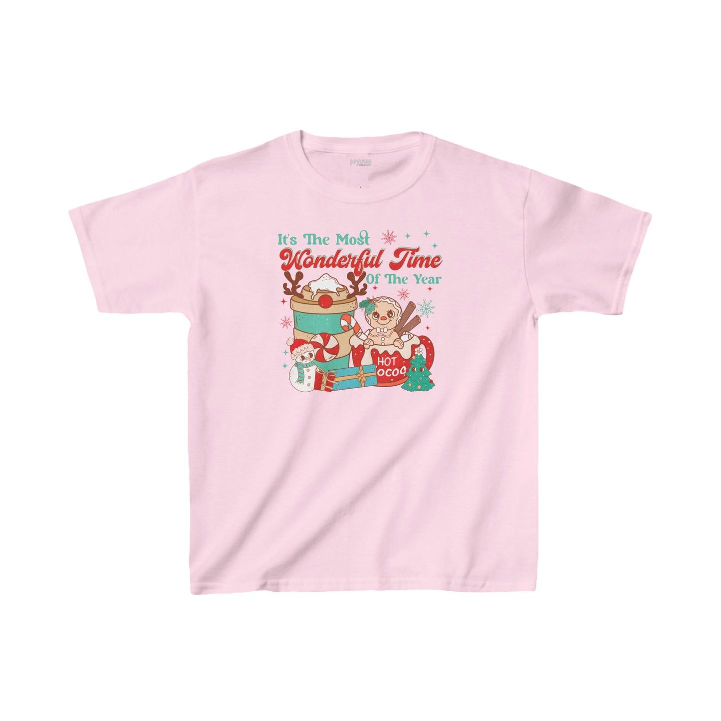 It's The Most Wonderful Time of the Year Youth Christmas Shirt - Retro Christmas Tee