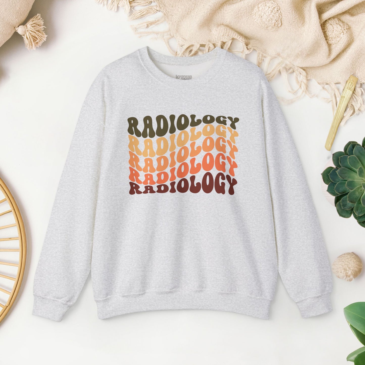 Groovy Radiology Sweatshirt for RAD Techs