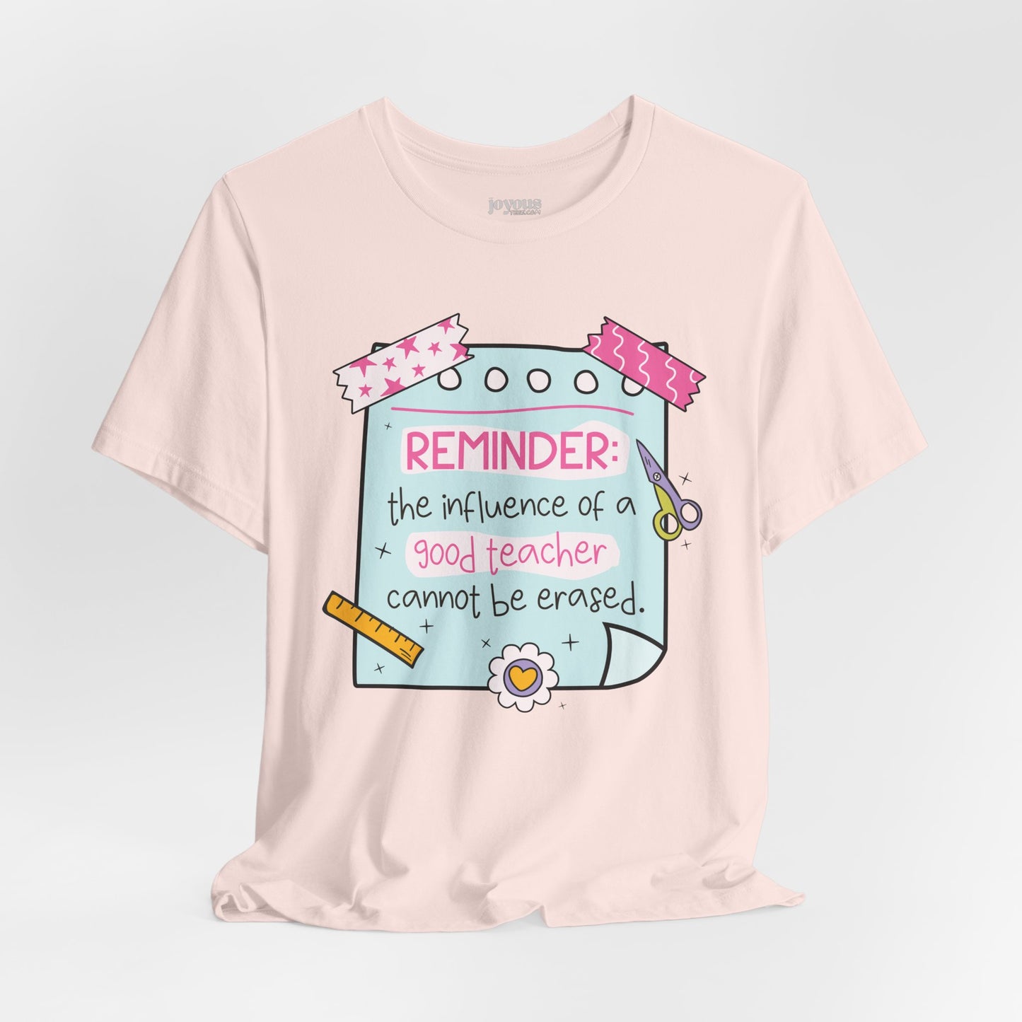 Trendy Motivational Teacher Soft Cotton Tee