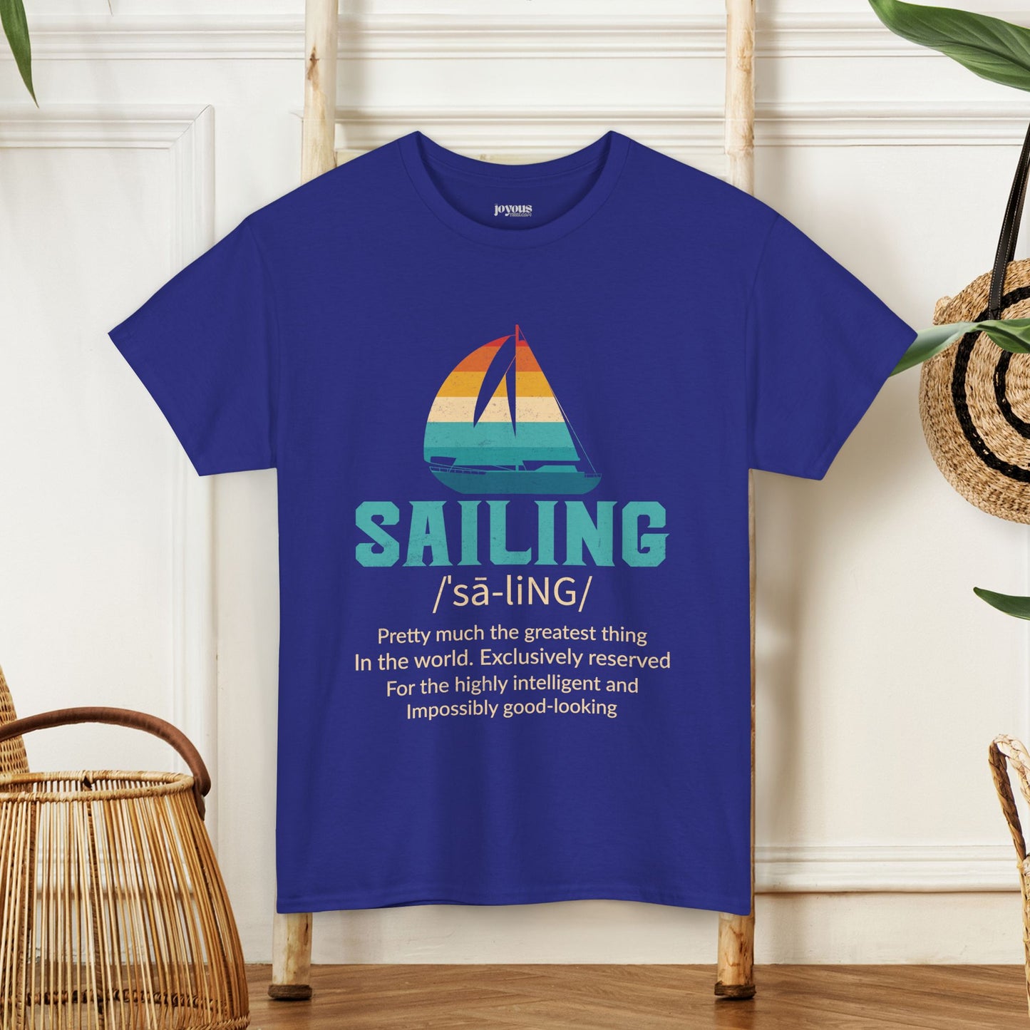 Funny Sailing T-Shirt - Unisex Nautical Heavy Cotton Tee