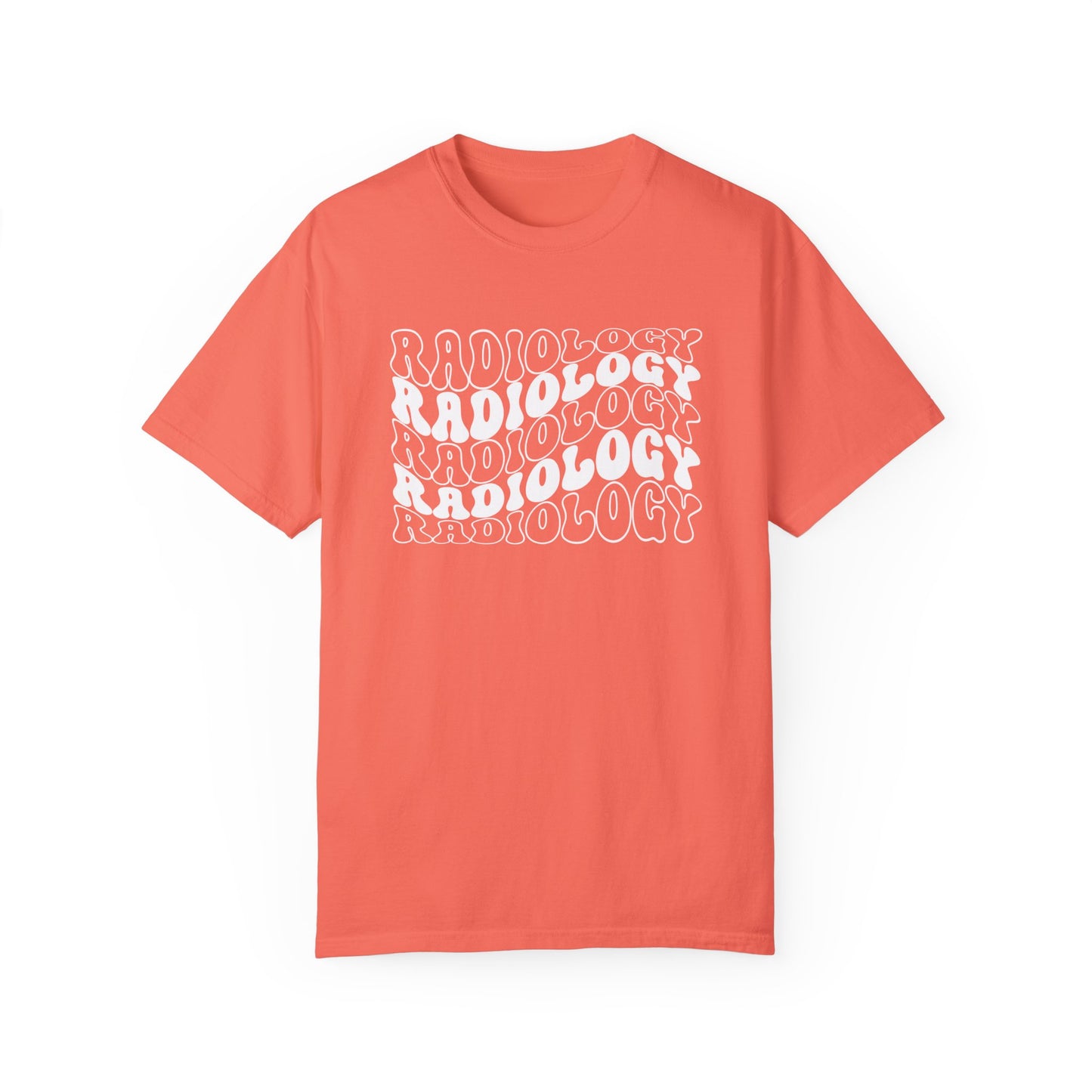 Groovy White Comfort Colors Radiology Tee