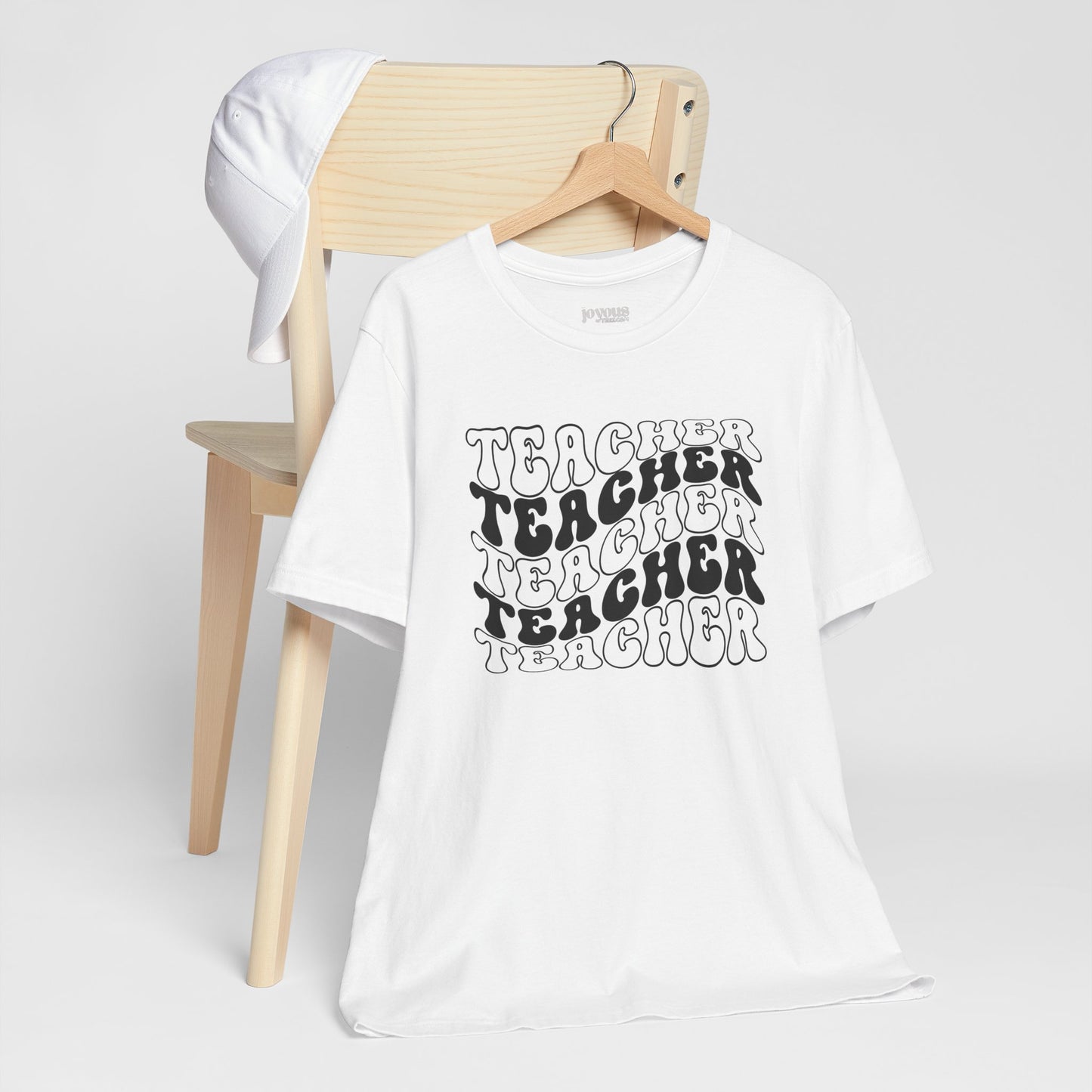 Trendy Groovy Teacher Soft Cotton Tee