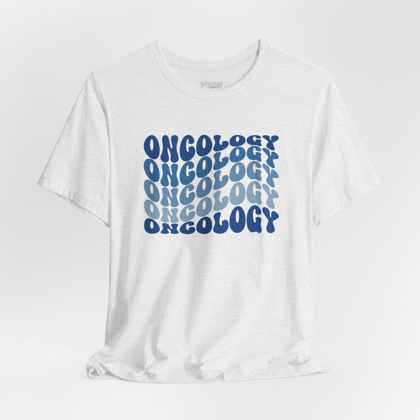 Blue Groovy Oncology Soft Cotton Tee