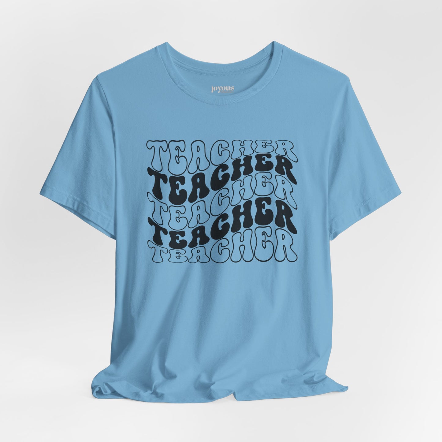 Trendy Groovy Teacher Soft Cotton Tee