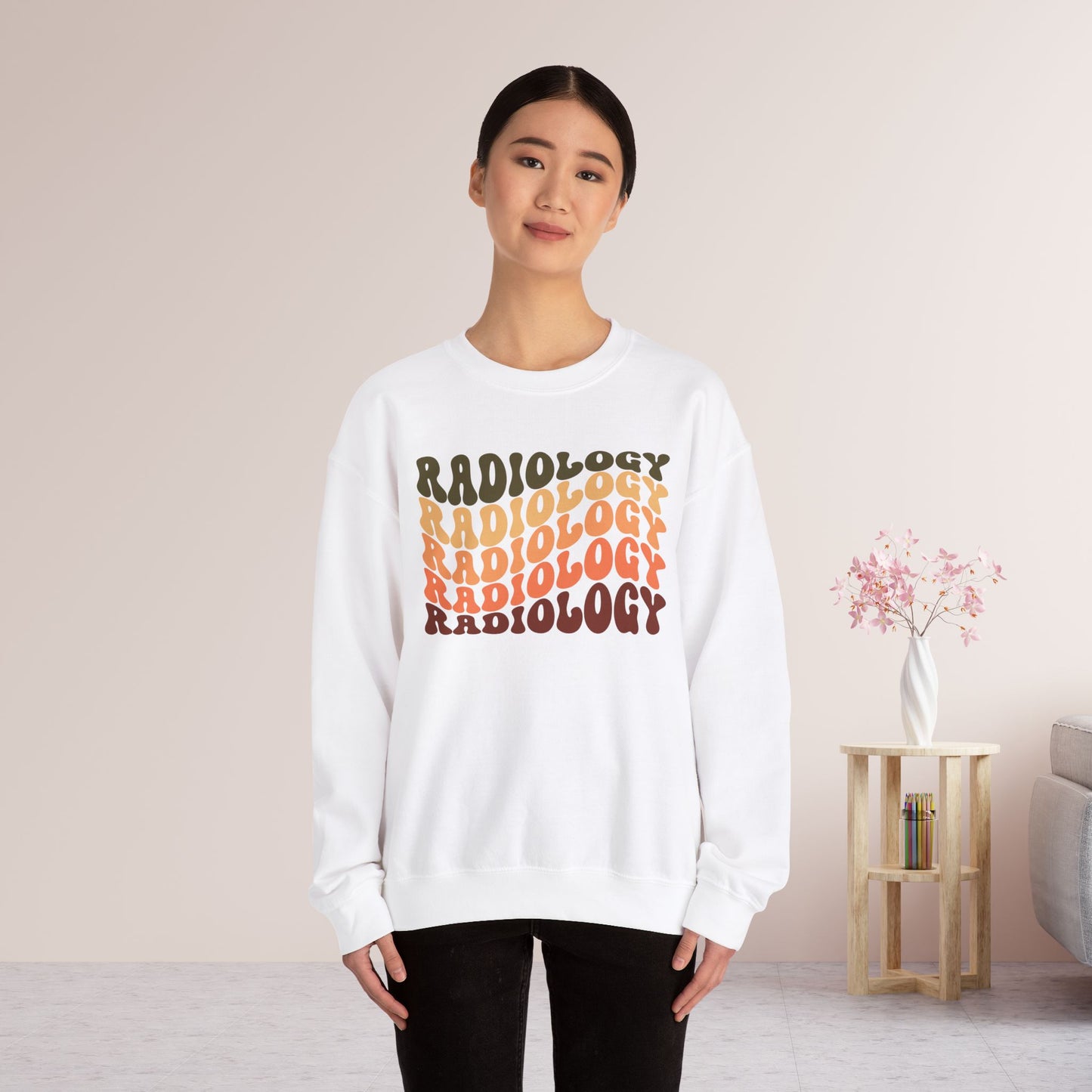 Groovy Radiology Sweatshirt for RAD Techs